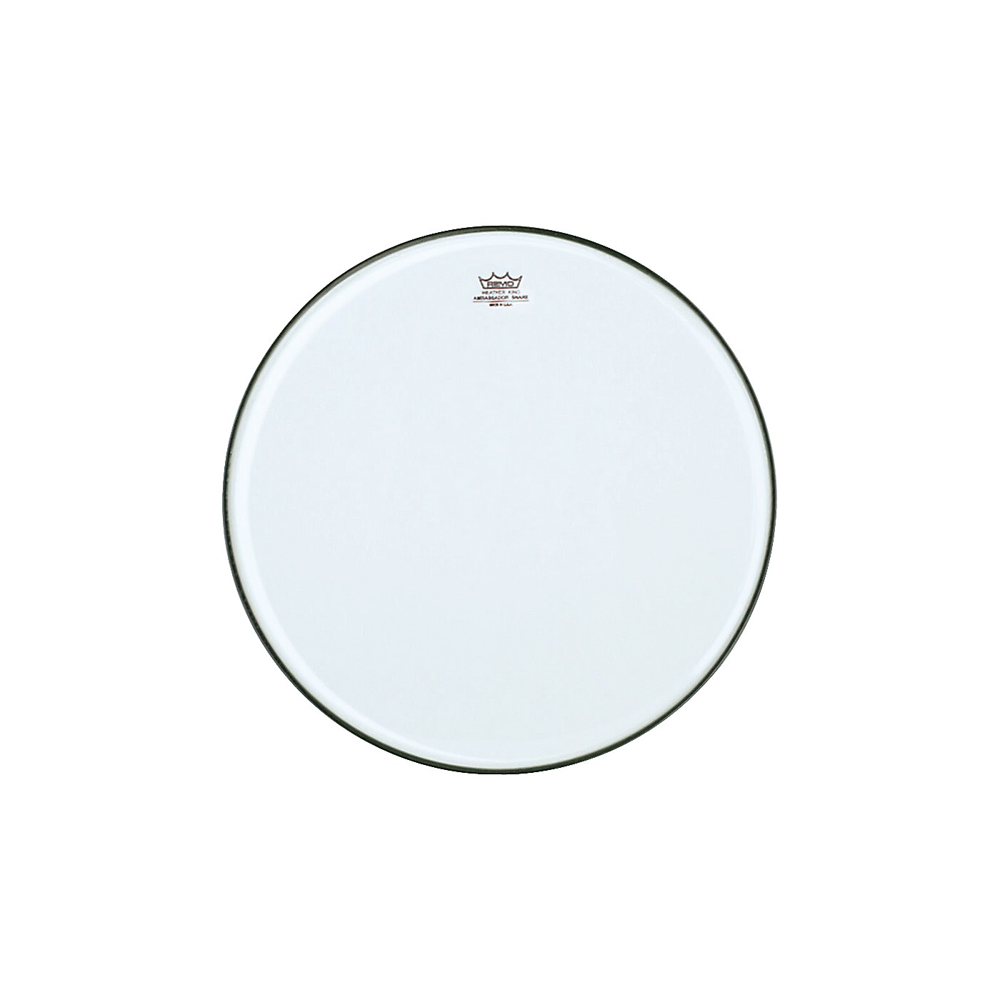 Remo Ambassador Clear Snare Side Marching Head Woodwind & Brasswind