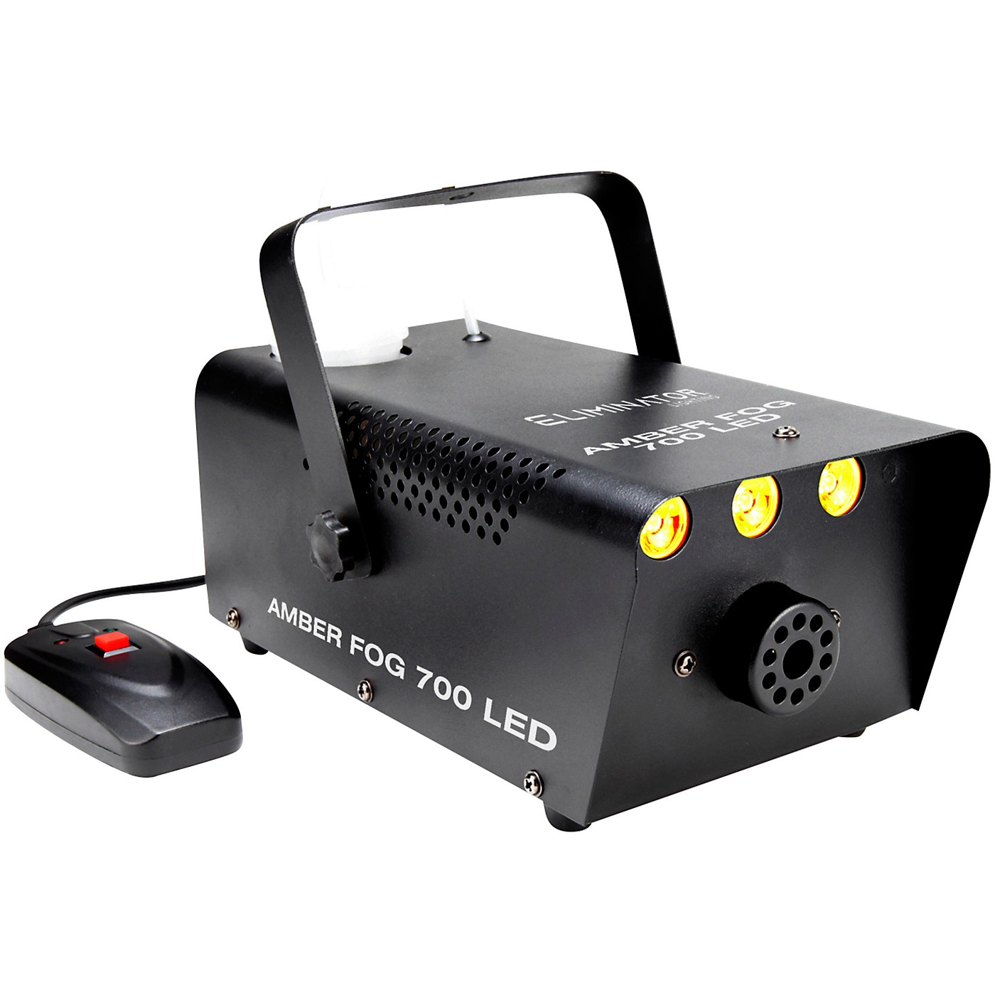 Eliminator Lighting Amber Fog 700 A 700 Watt Fog Machine With Amber LED's To Illumitae The Fog thumbnail