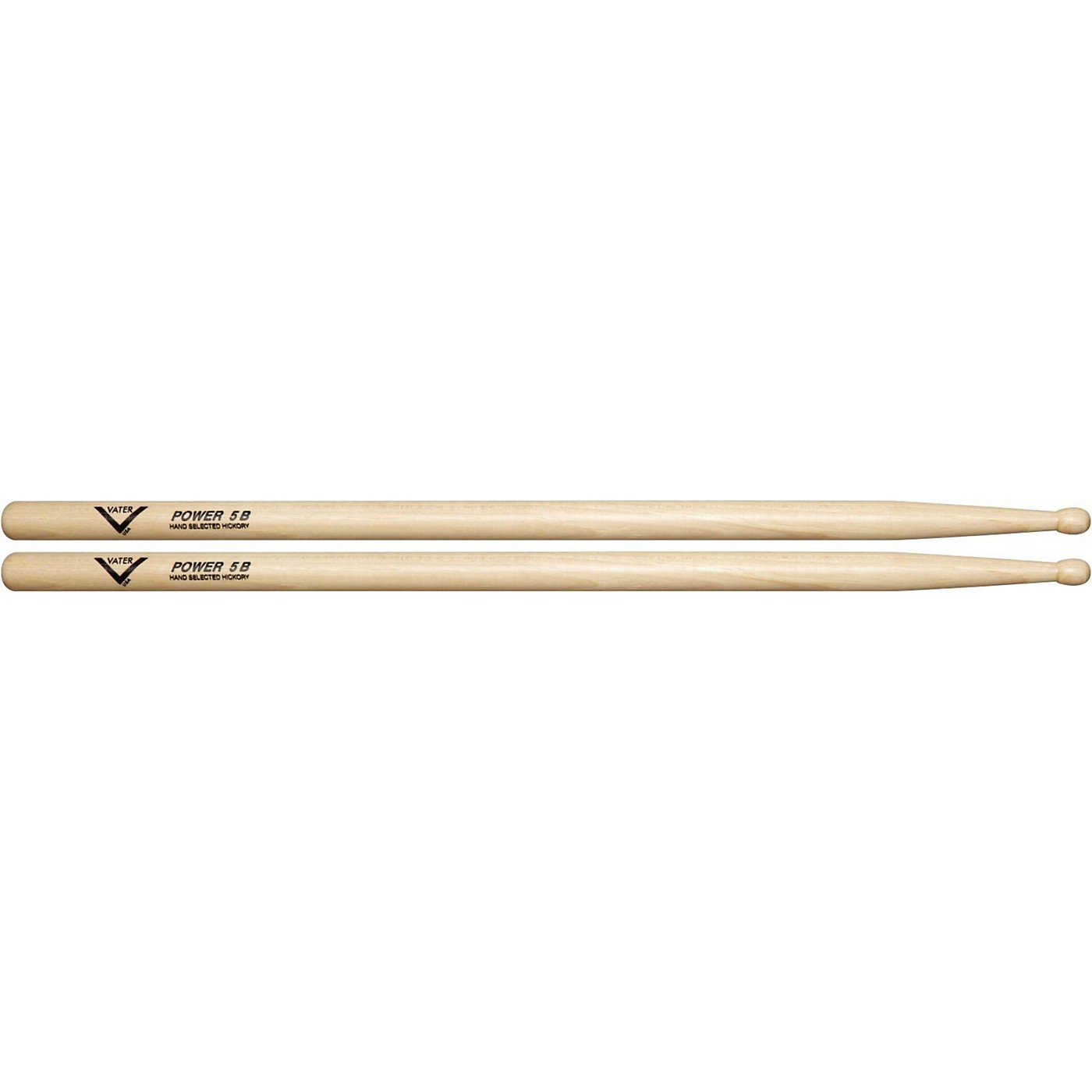Vater American Hickory Power 5B Drumsticks thumbnail