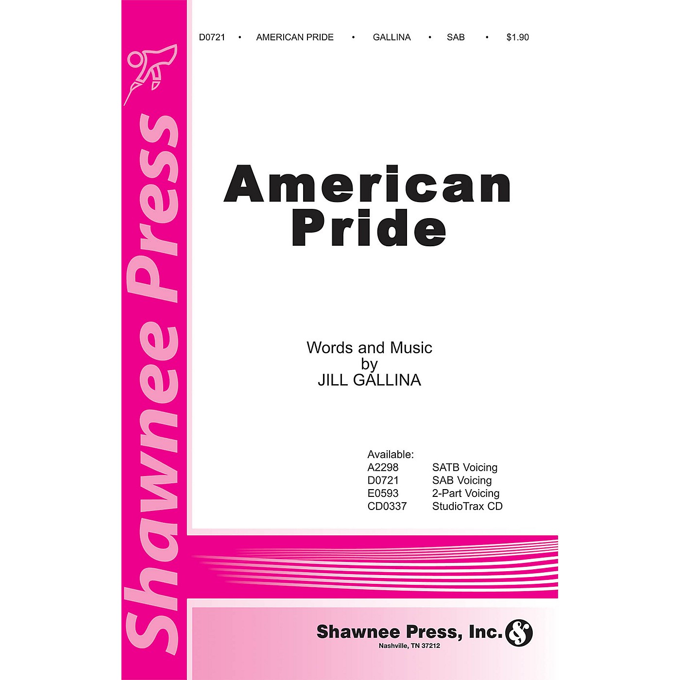 Shawnee Press American Pride SAB composed by Jill Gallina thumbnail