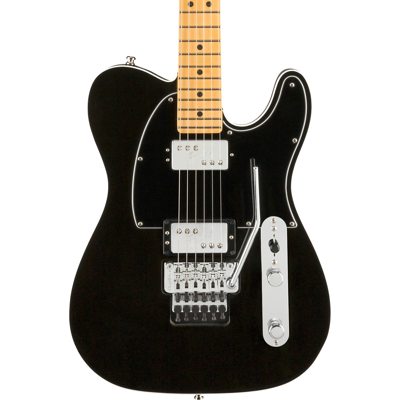 Fender American Ultra Luxe Telecaster HH Floyd Rose Maple Fingerboard Electric Guitar thumbnail