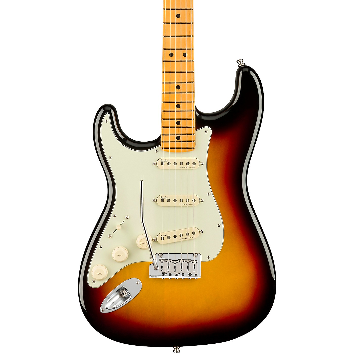 Fender American Ultra Stratocaster Maple Fingerboard Left-Handed Electric Guitar thumbnail