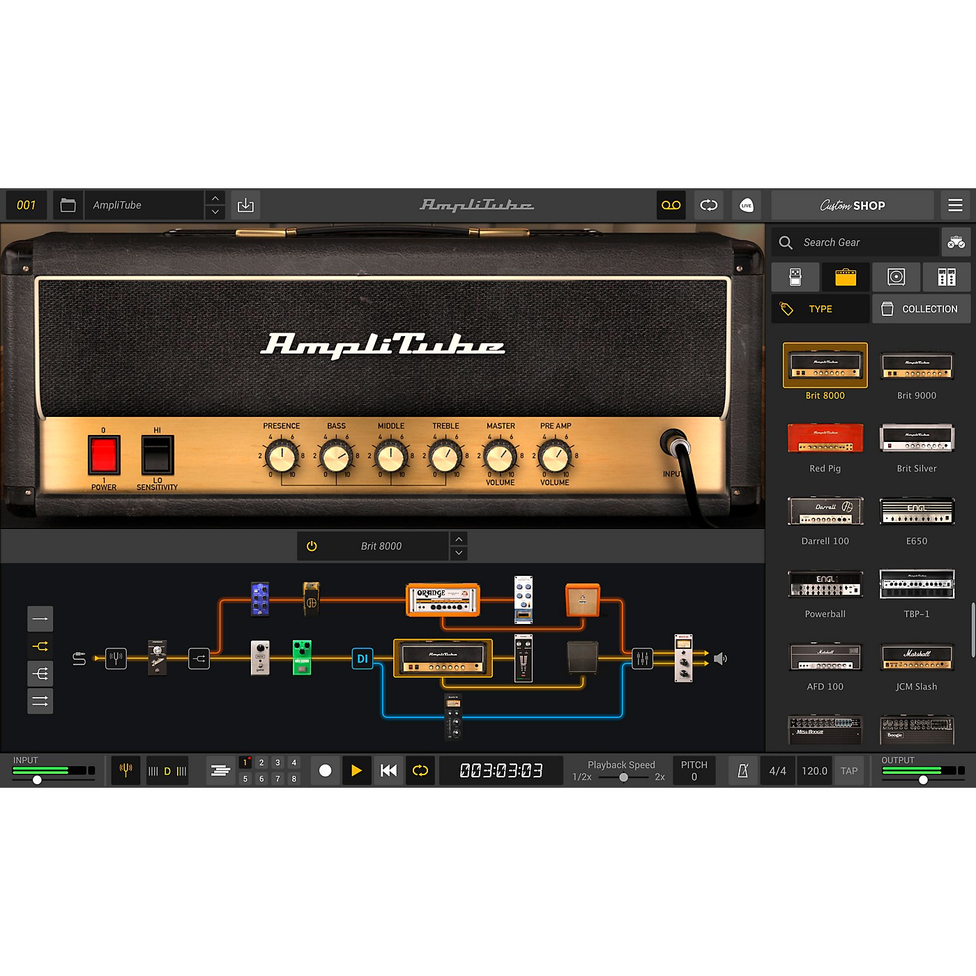AmpliTube 5.7.0 for android instal