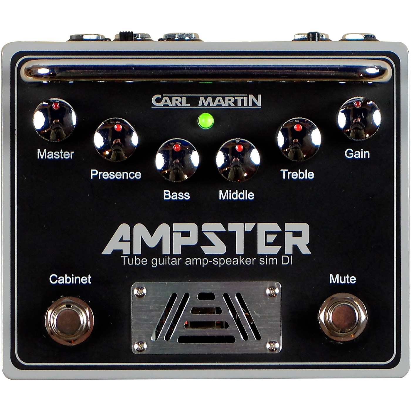 Carl Martin Ampster Tube Guitar Amp Speaker Sim DI Effects Pedal thumbnail