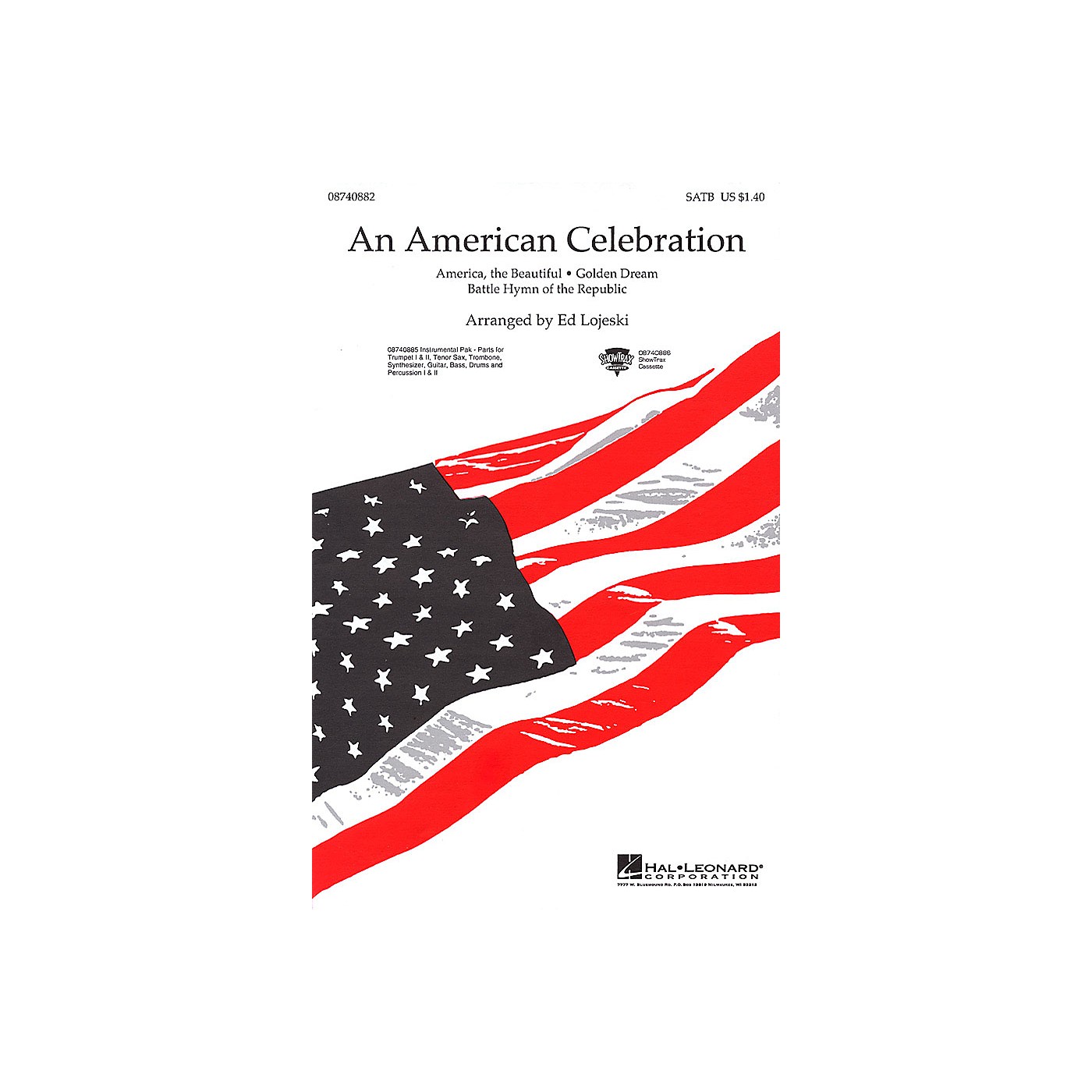 Hal Leonard An American Celebration (Medley) SAB Arranged by Ed Lojeski thumbnail