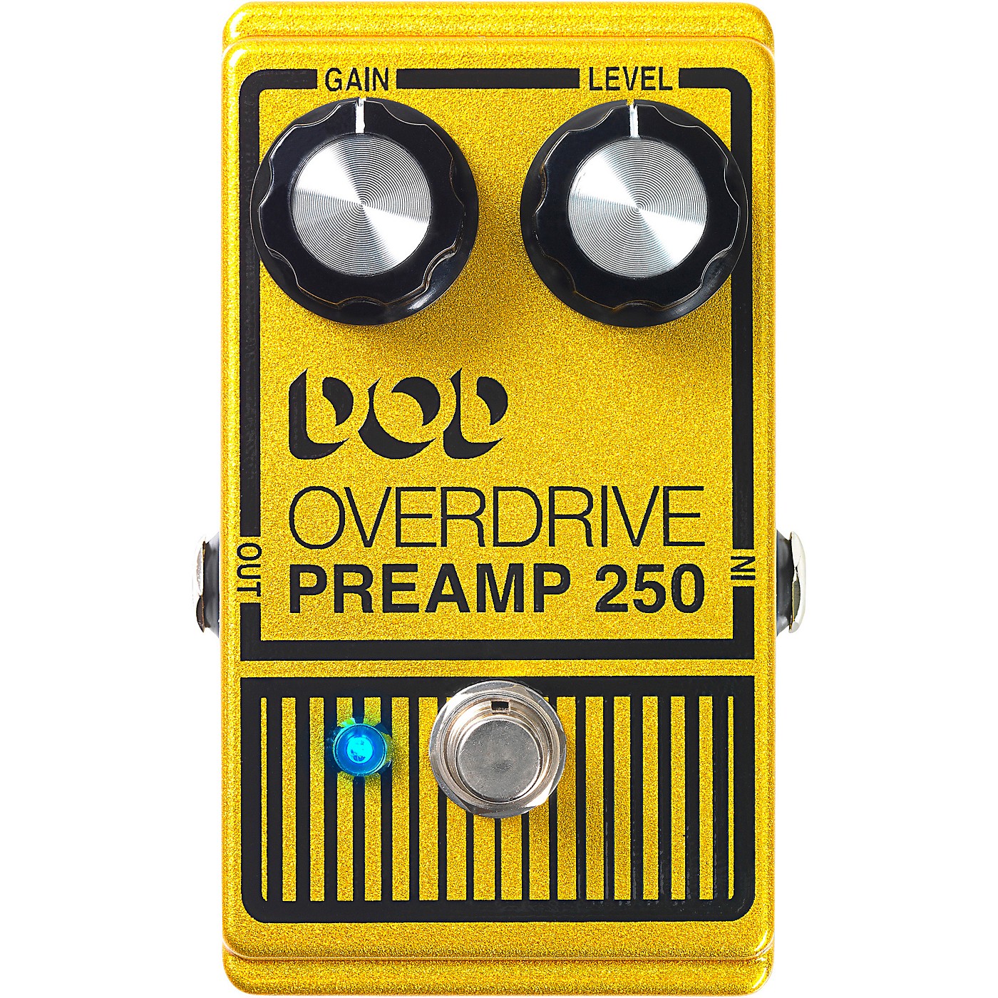 DOD Analog Overdrive Preamp 250 Guitar Effects Pedal with True-Bypass and LED thumbnail