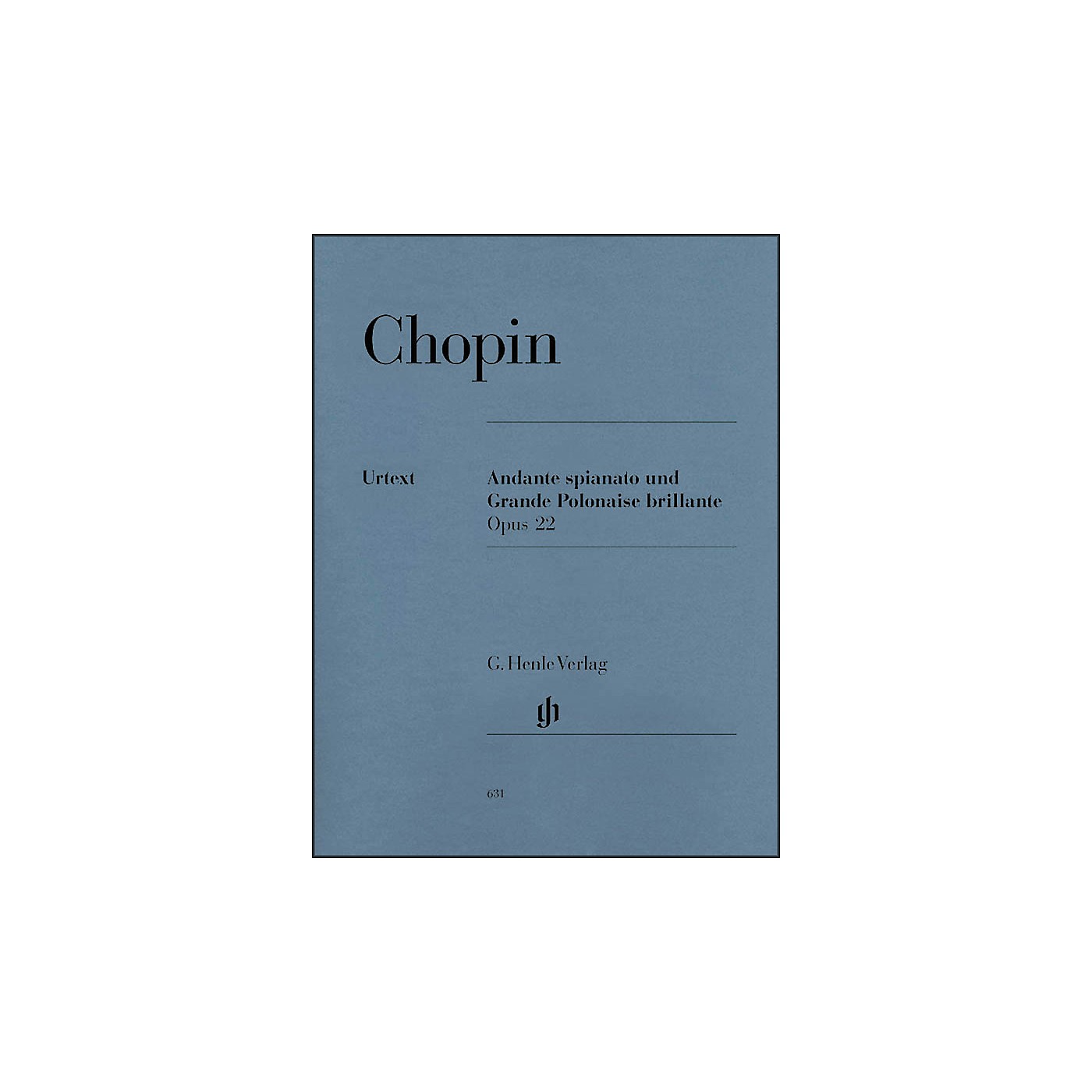 G. Henle Verlag Andante Spianato And Grande Polonaise Brillante E Flat Major Opus 22 By Chopin thumbnail