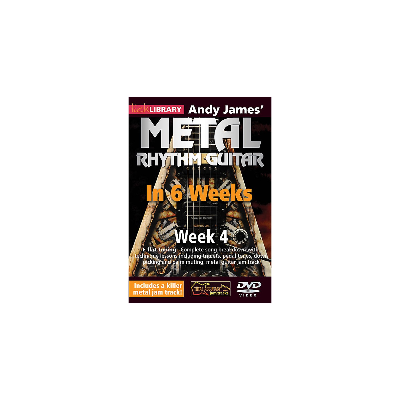 Licklibrary Andy James' Metal Rhythm Guitar in 6 Weeks (Week 4) Lick Library Series DVD Performed by Andy James thumbnail