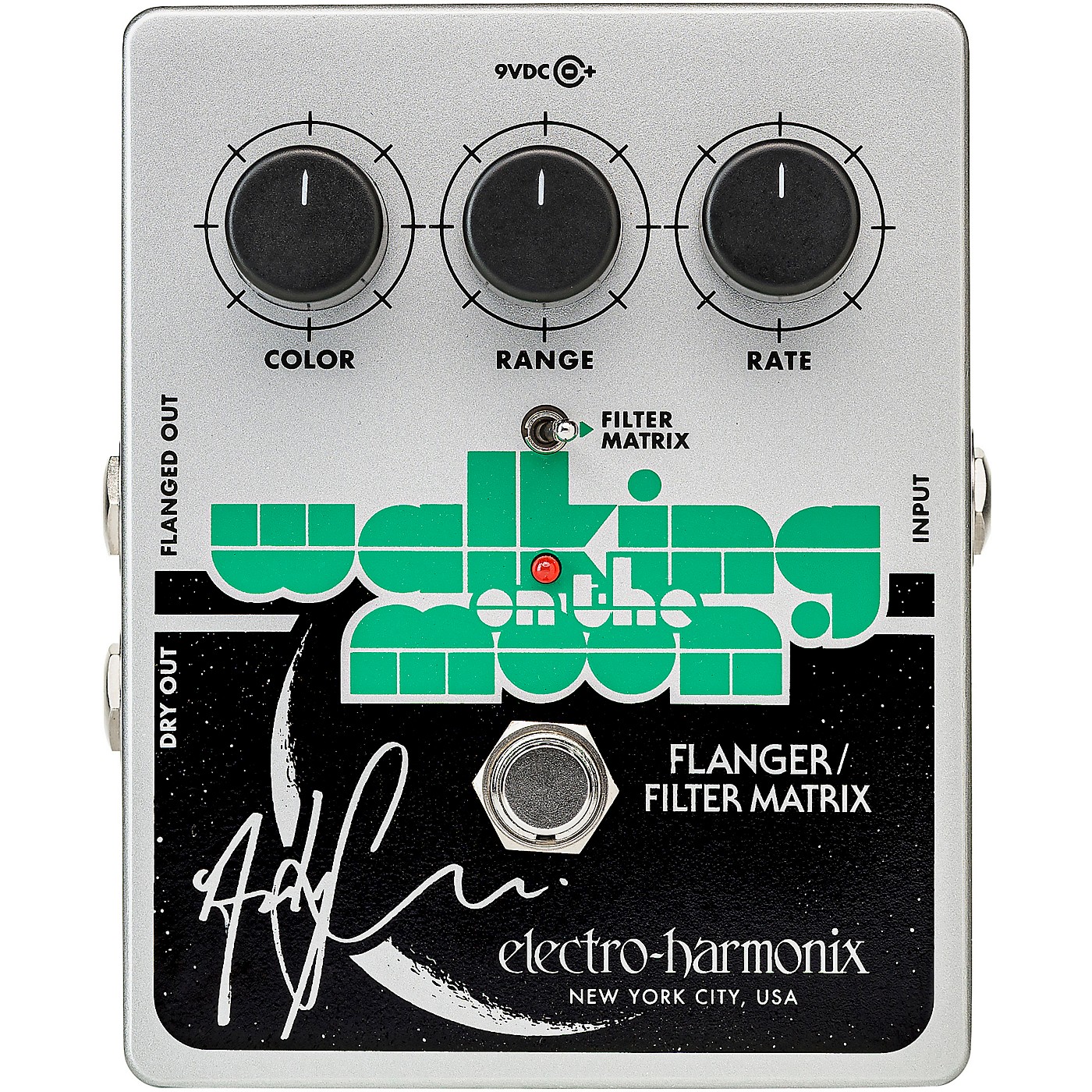 Electro-Harmonix Andy Summers Walking on the Moon Flanger/Filter Matrix Effects Pedal thumbnail
