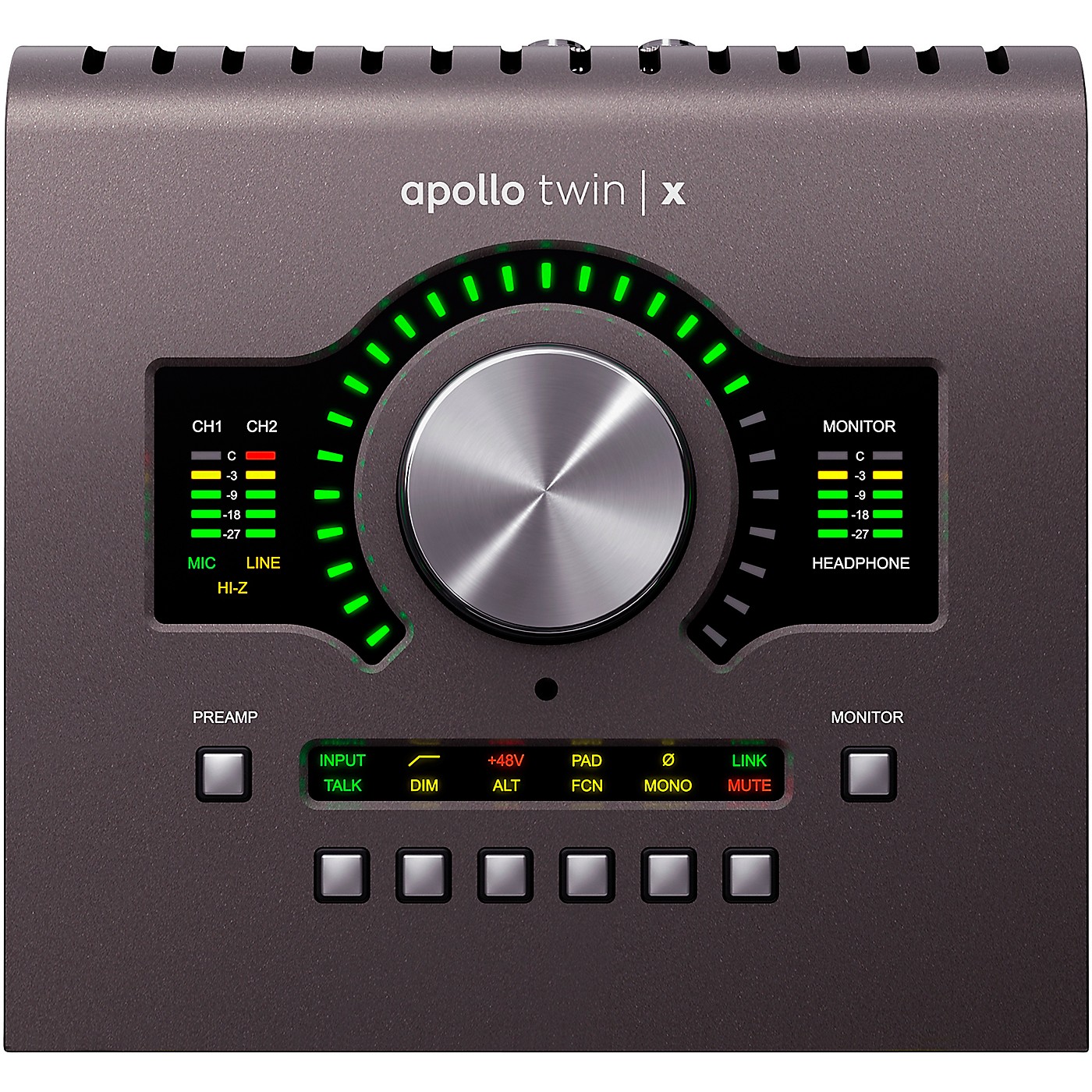 Universal Audio Apollo Twin X QUAD Heritage Edition Thunderbolt 3 Audio Interface thumbnail