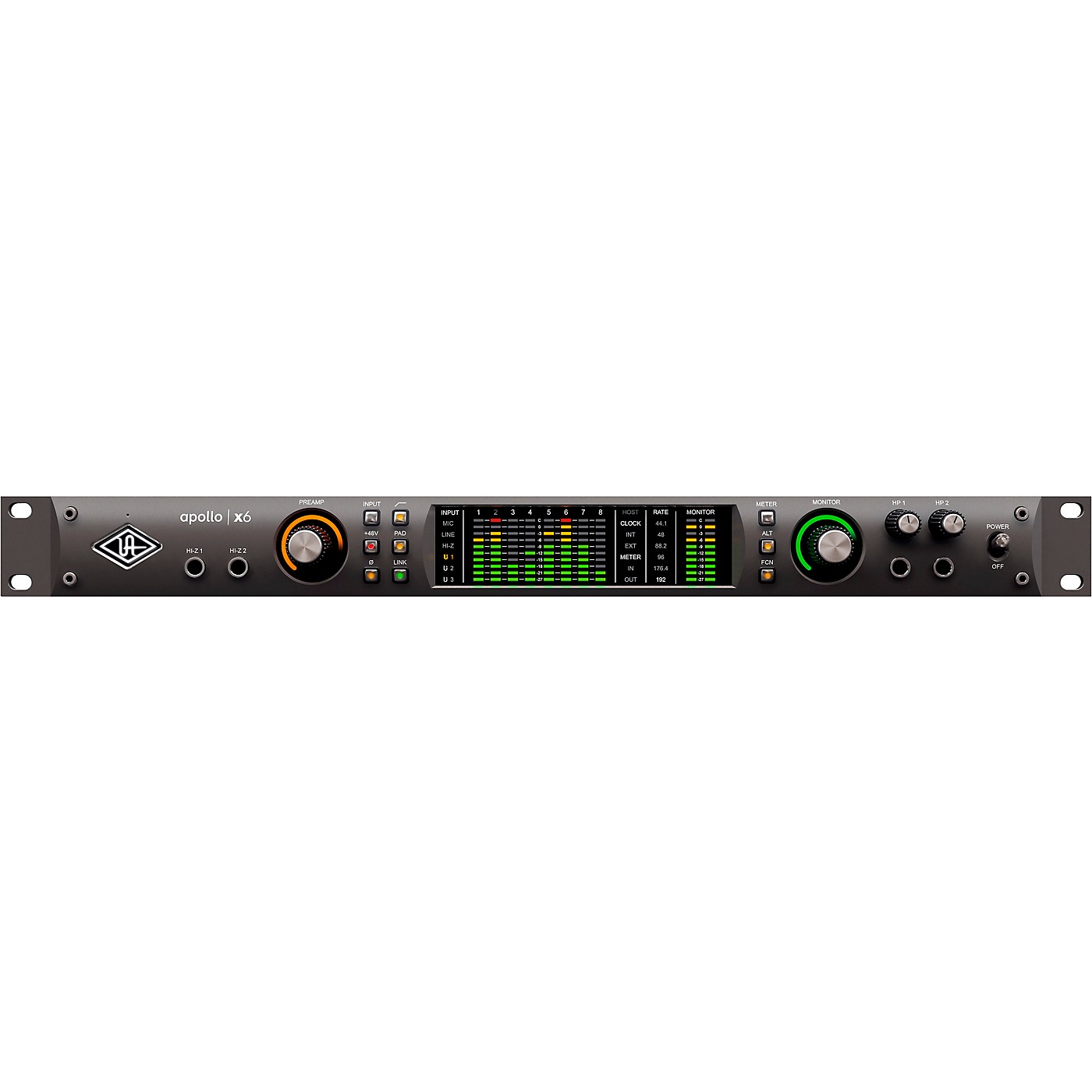 Universal Audio Apollo X6 Heritage Edition 6-Channel Thunderbolt Audio Interface With UAD DSP thumbnail