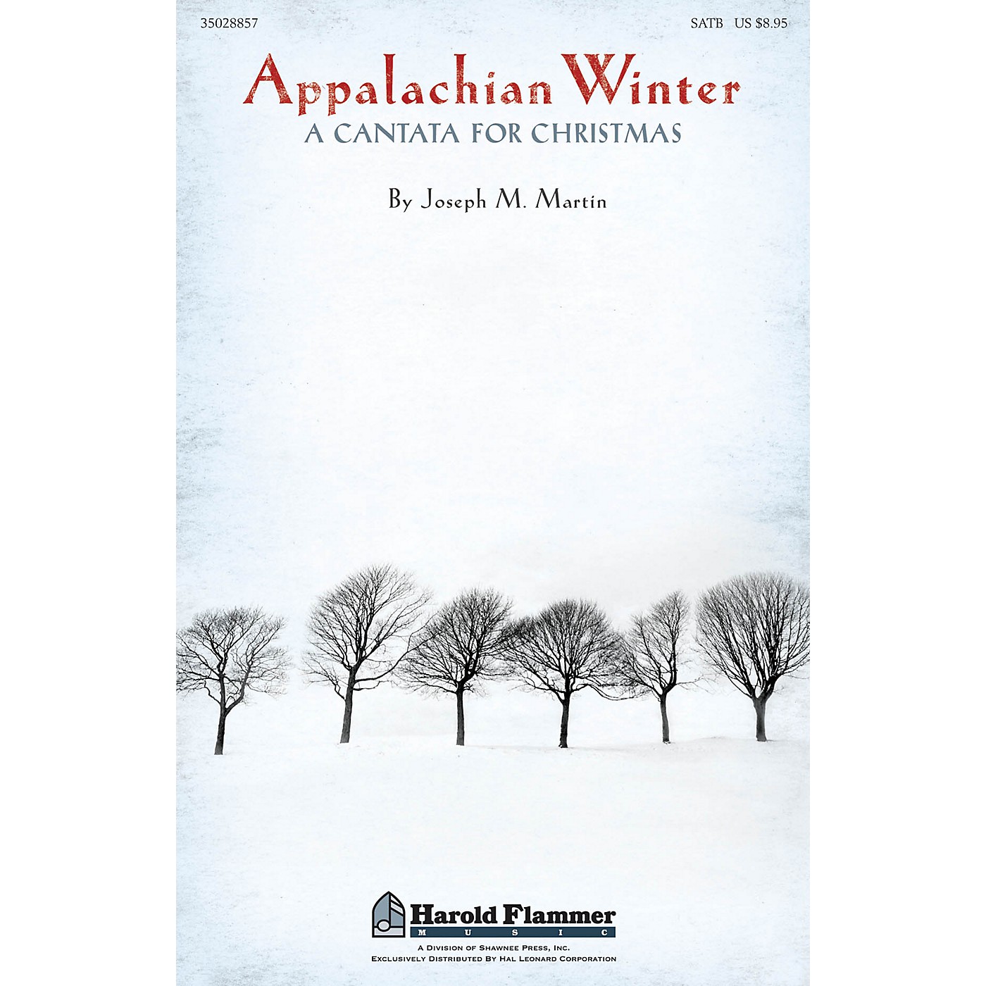 Shawnee Press Appalachian Winter SATB composed by Joseph Martin thumbnail