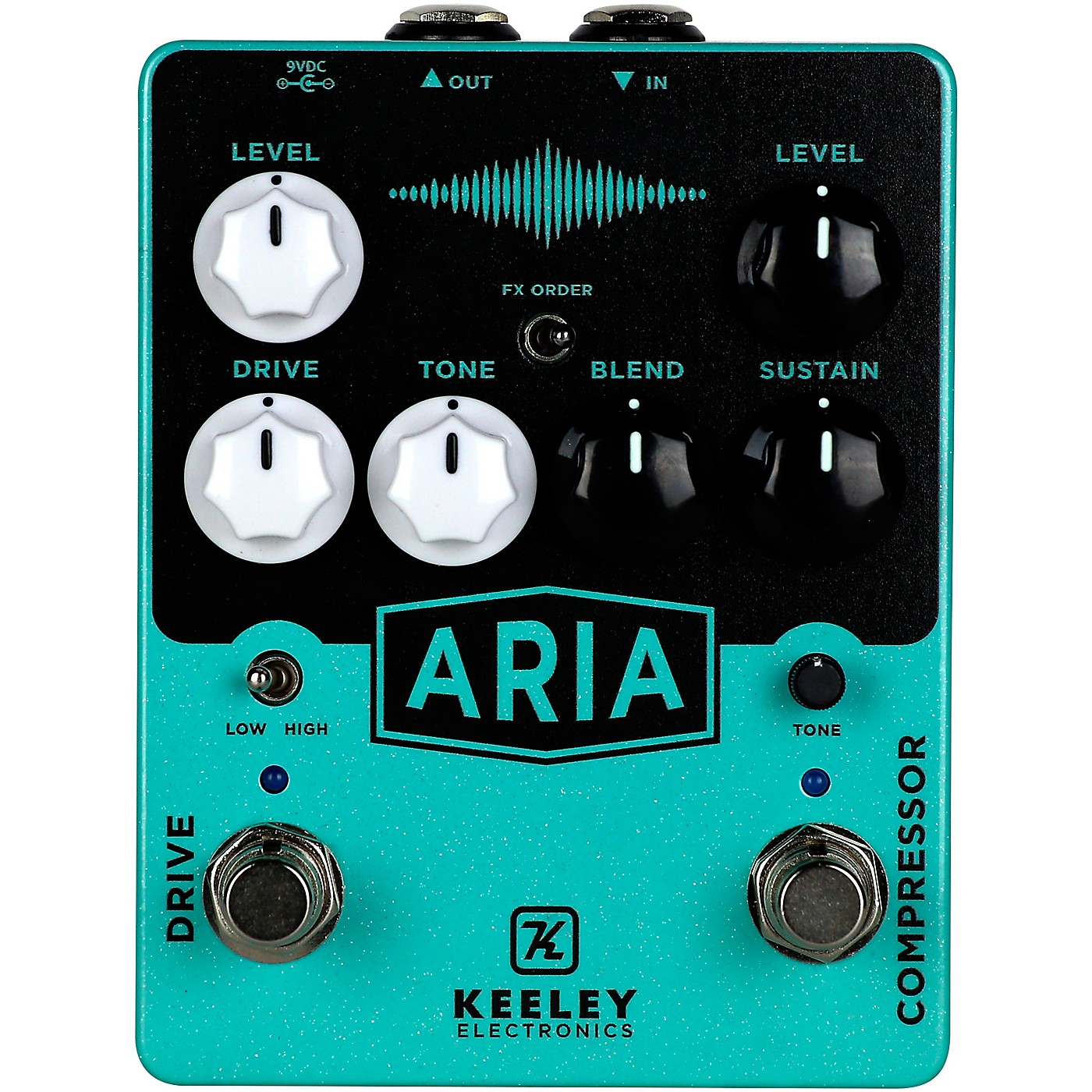 Keeley Aria Compressor Overdrive Effects Pedal thumbnail