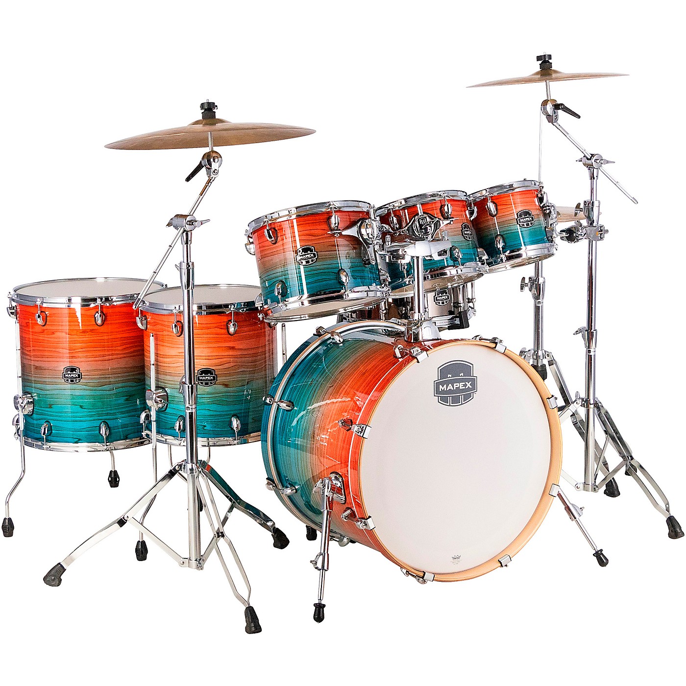 Mapex Armory Limited Edition 7-Piece Shell Pack with 22 in. Bass Drum ...