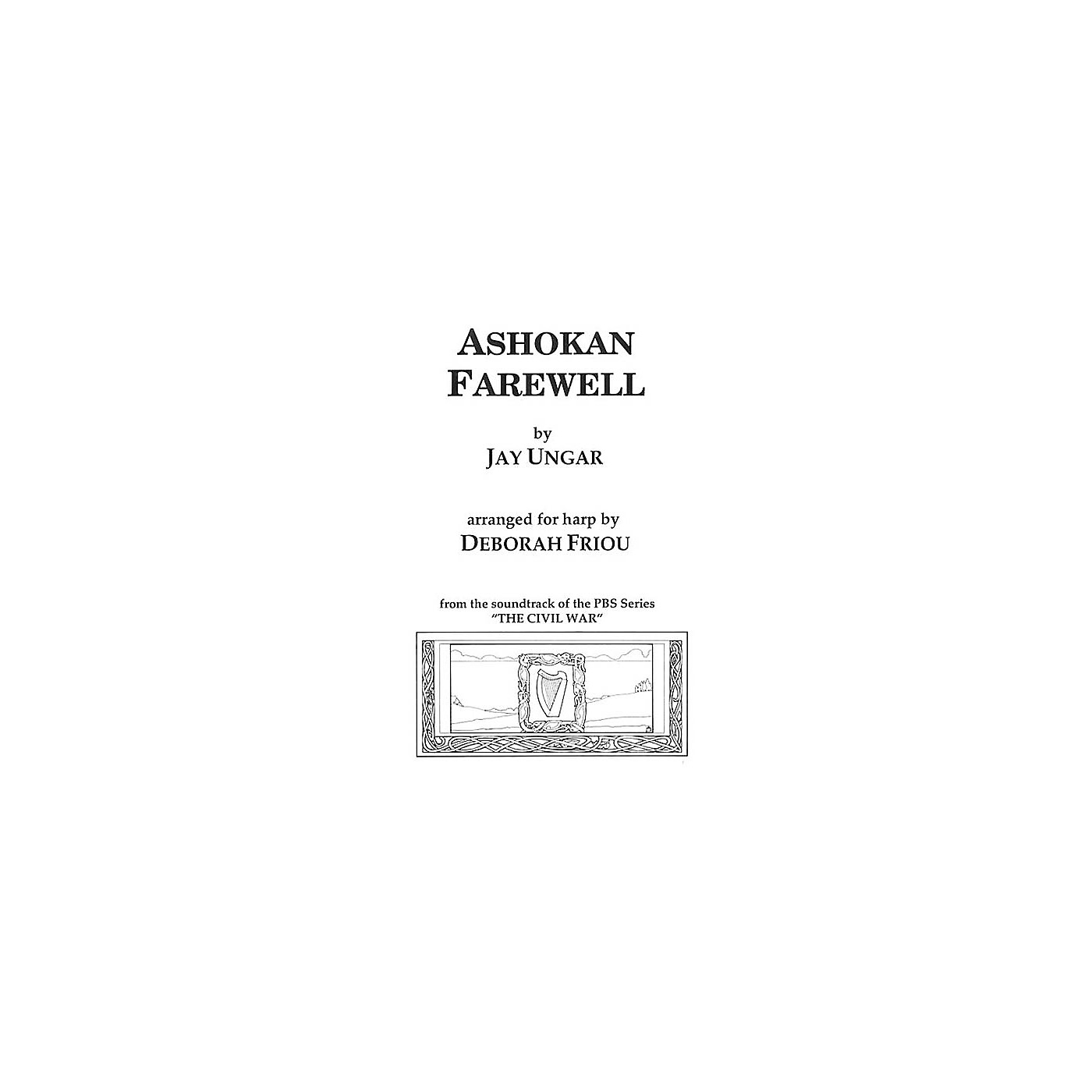 Hal Leonard Ashokan Farewell (for Harp) Harp Series Woodwind & Brasswind