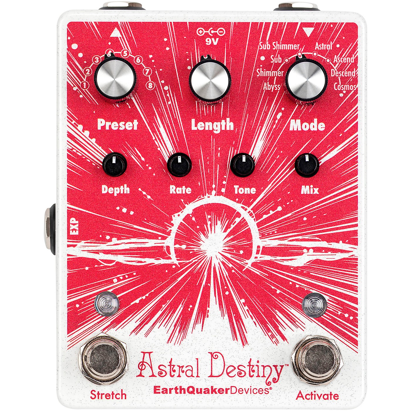 EarthQuaker Devices Astral Destiny Modulated Octave Reverb Effects Pedal thumbnail