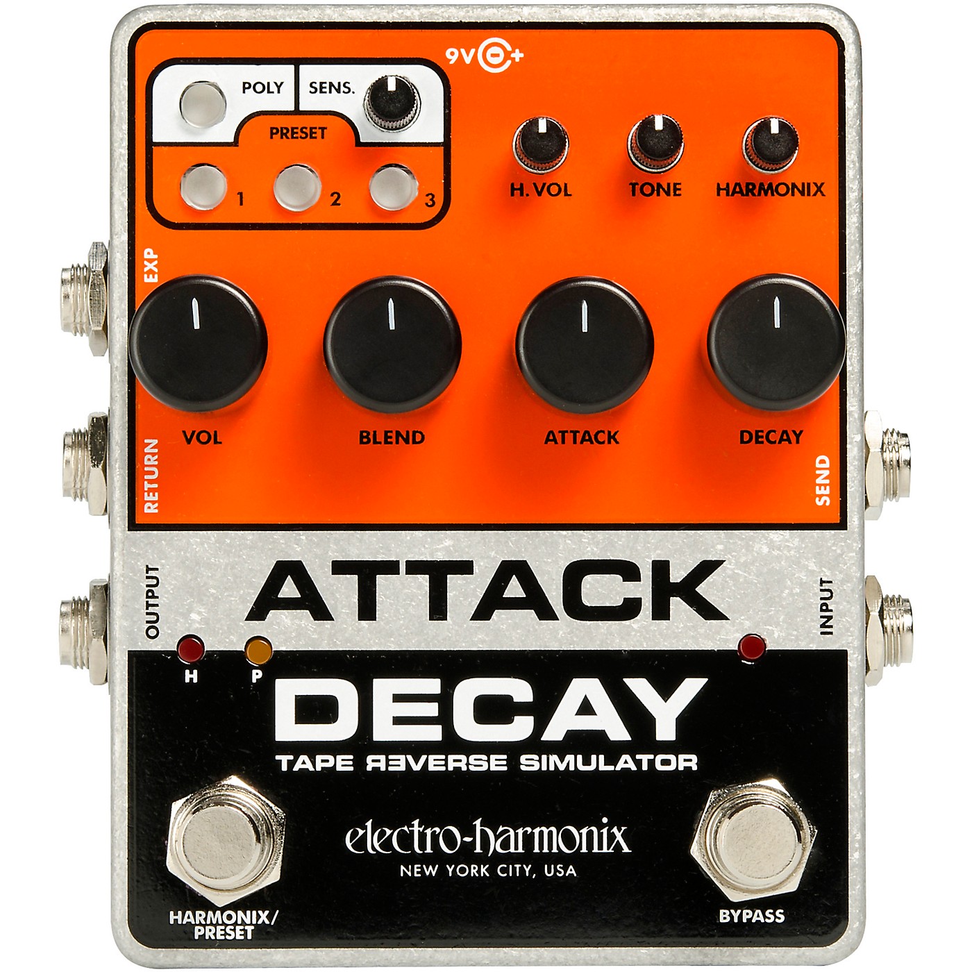 Electro-Harmonix Attack Decay Effects Pedal thumbnail