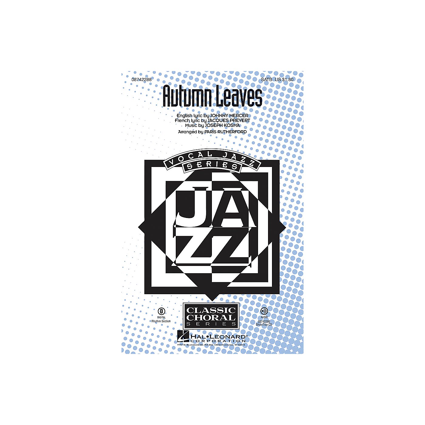 Hal Leonard Autumn Leaves ShowTrax CD Arranged by Paris Rutherford thumbnail