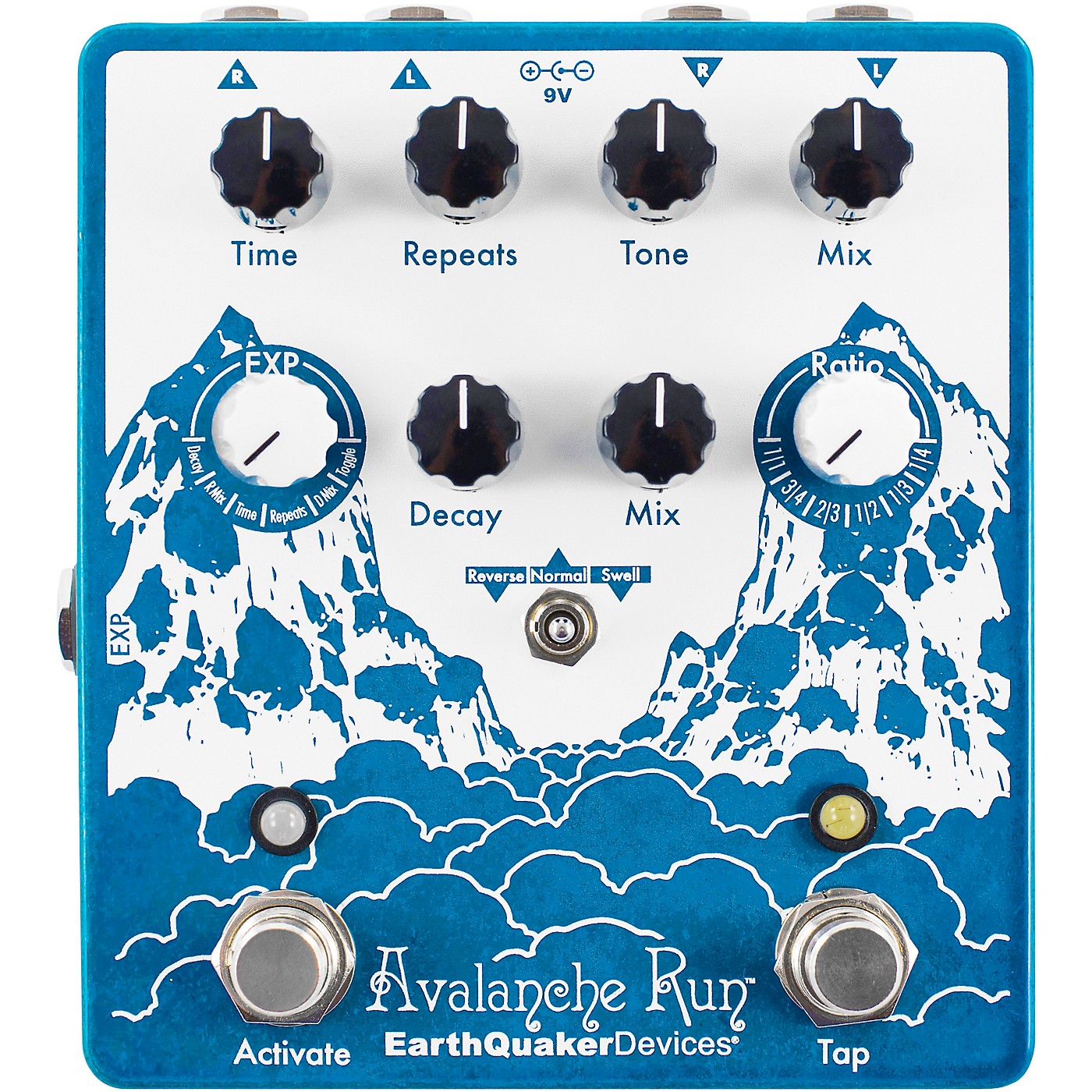 EarthQuaker Devices Avalanche Run V2 Reverb/Delay Effects Pedal thumbnail