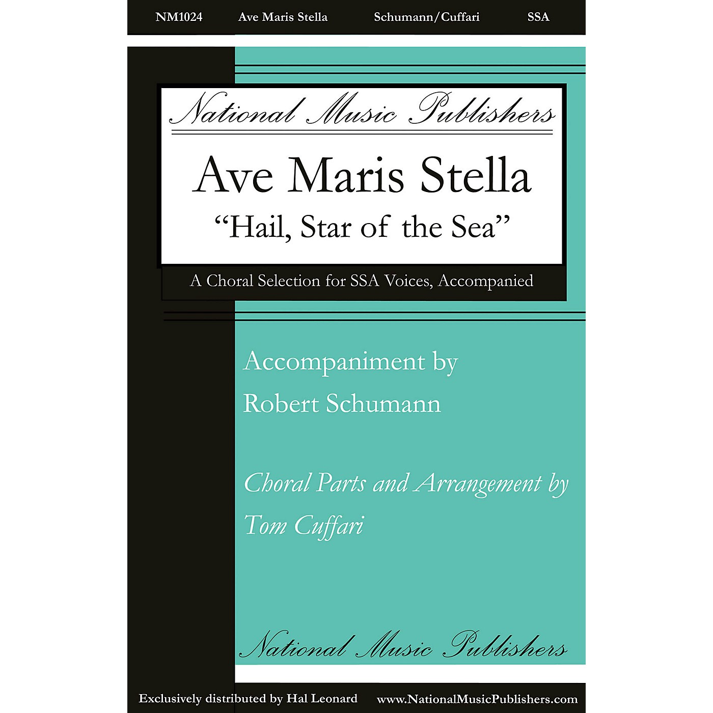 National Music Publishers Ave Maris Stella SSA composed by Tom Cuffari thumbnail