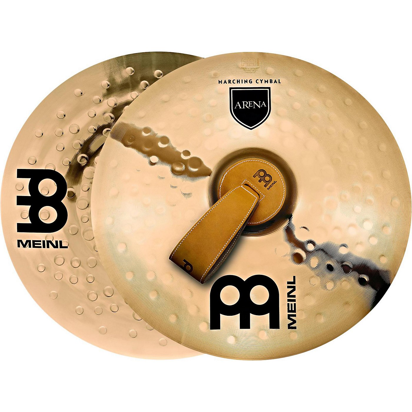 MEINL B10 Marching Arena Hand Cymbal Pair Woodwind & Brasswind
