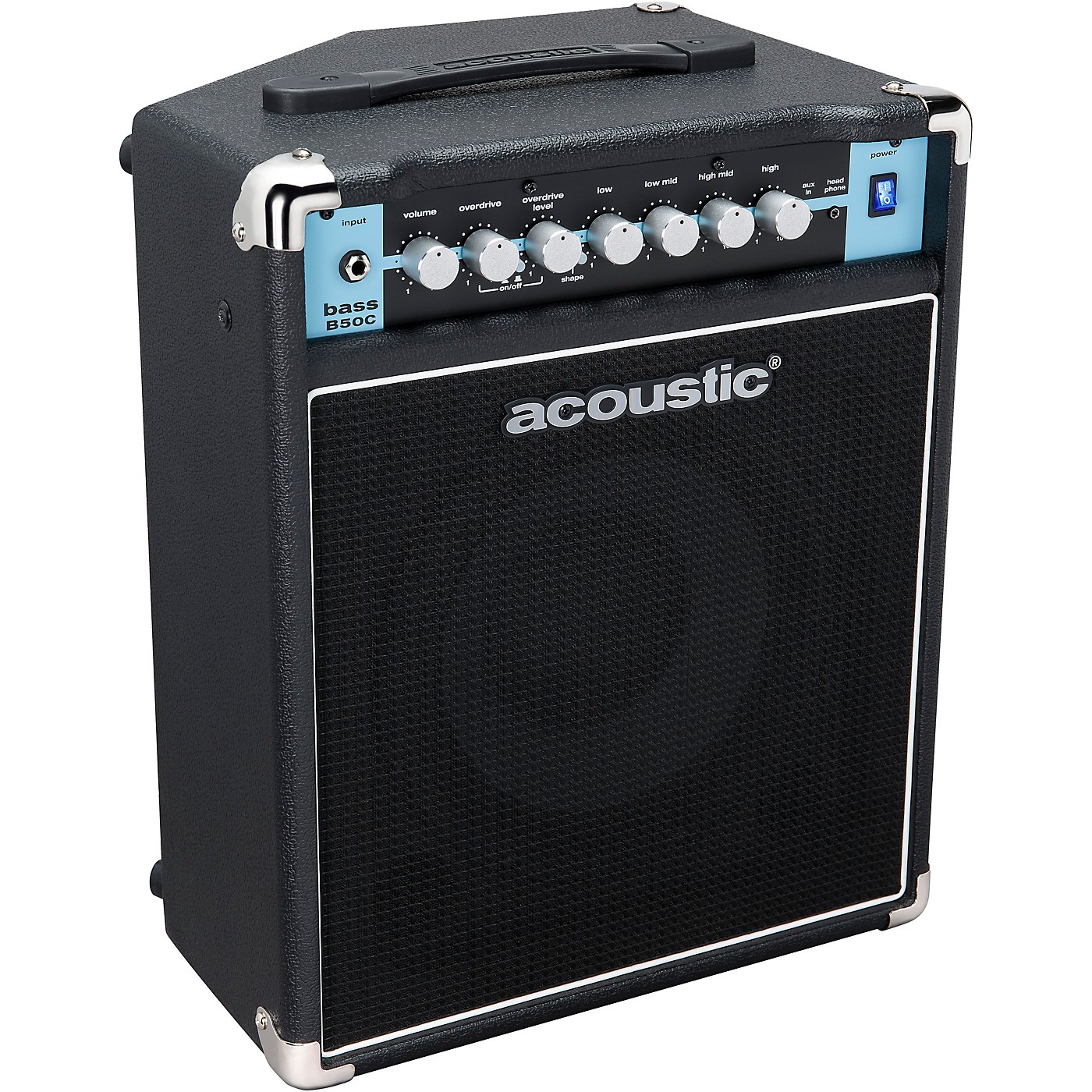 Acoustic B50C 1x10 50W Bass Combo With Tilt-Back Cab thumbnail