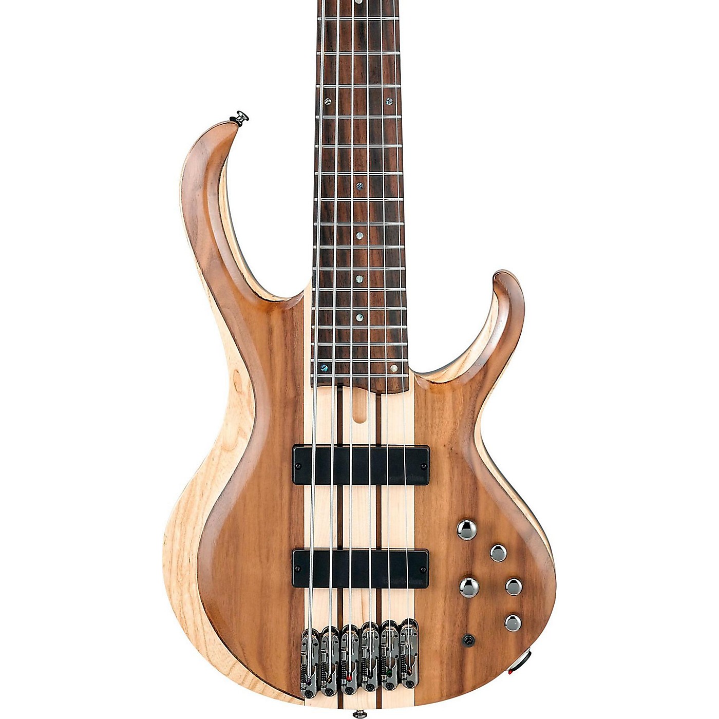 Ibanez BTB746 6String Electric Bass Guitar Low Gloss Natural