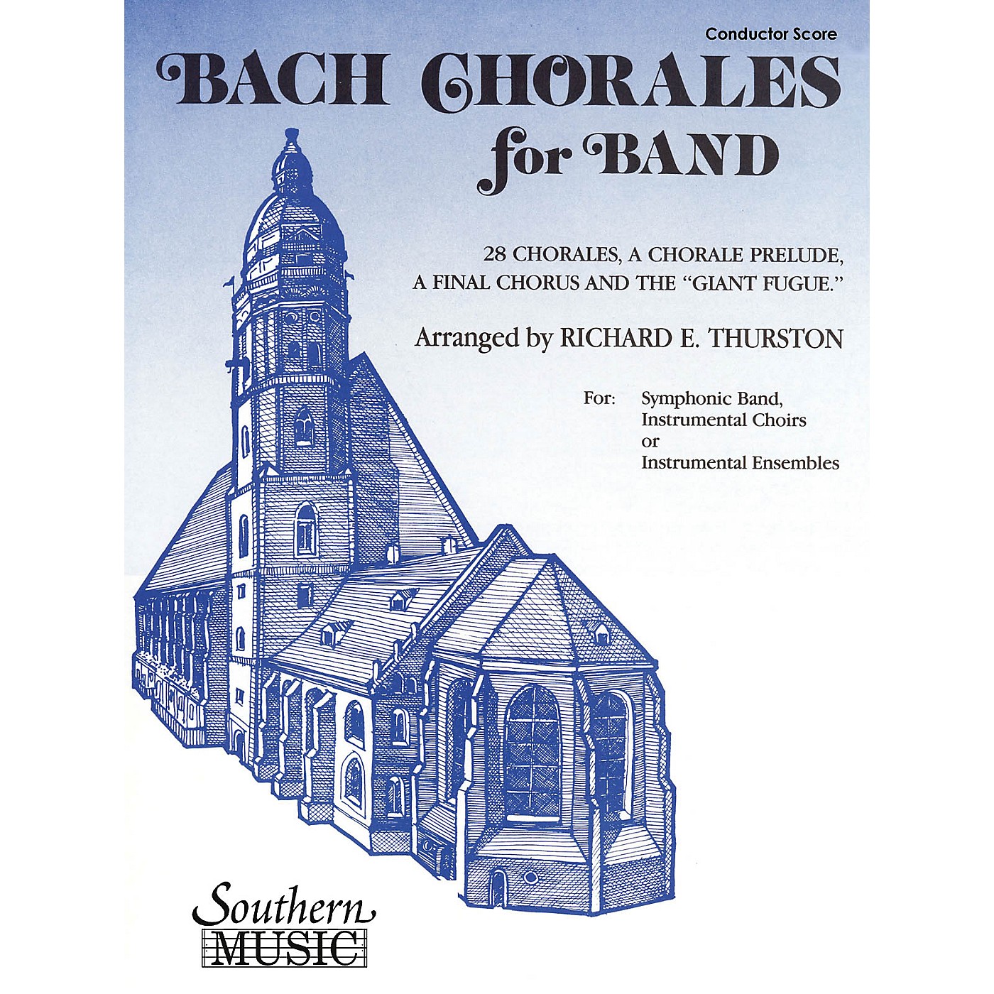 Southern Bach Chorales for Band (Alto Clarinet) Concert Band Level 3 Arranged by Richard E. Thurston thumbnail