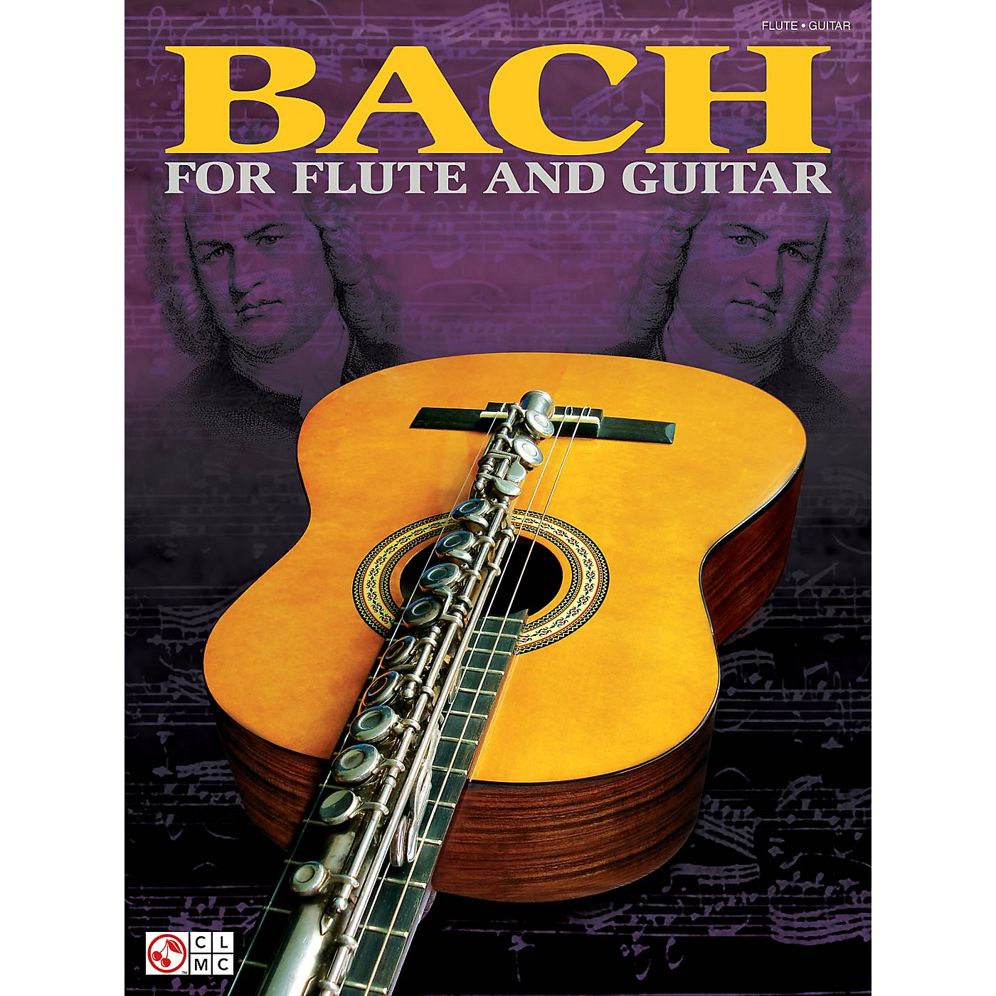 Cherry Lane Bach for Flute and Guitar Guitar Series Softcover thumbnail