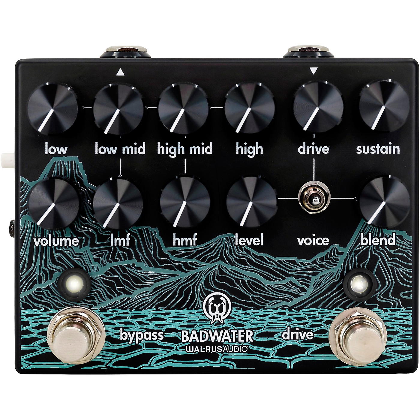 Walrus Audio Badwater Bass Pre-Amp D.I. Pedal thumbnail