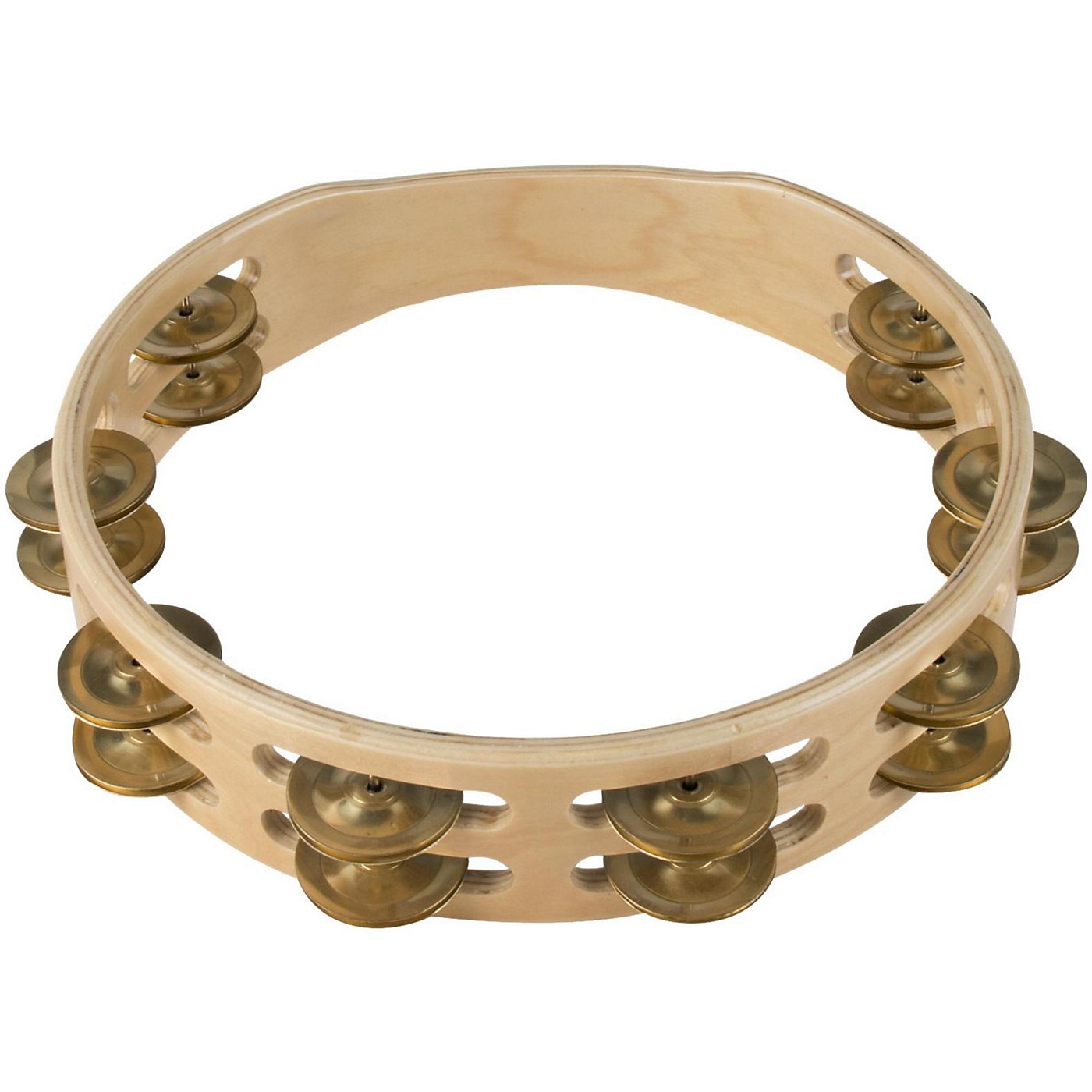 Sound Percussion Labs Baja Percussion Double Row Headless Tambourine With Brass Jingles thumbnail