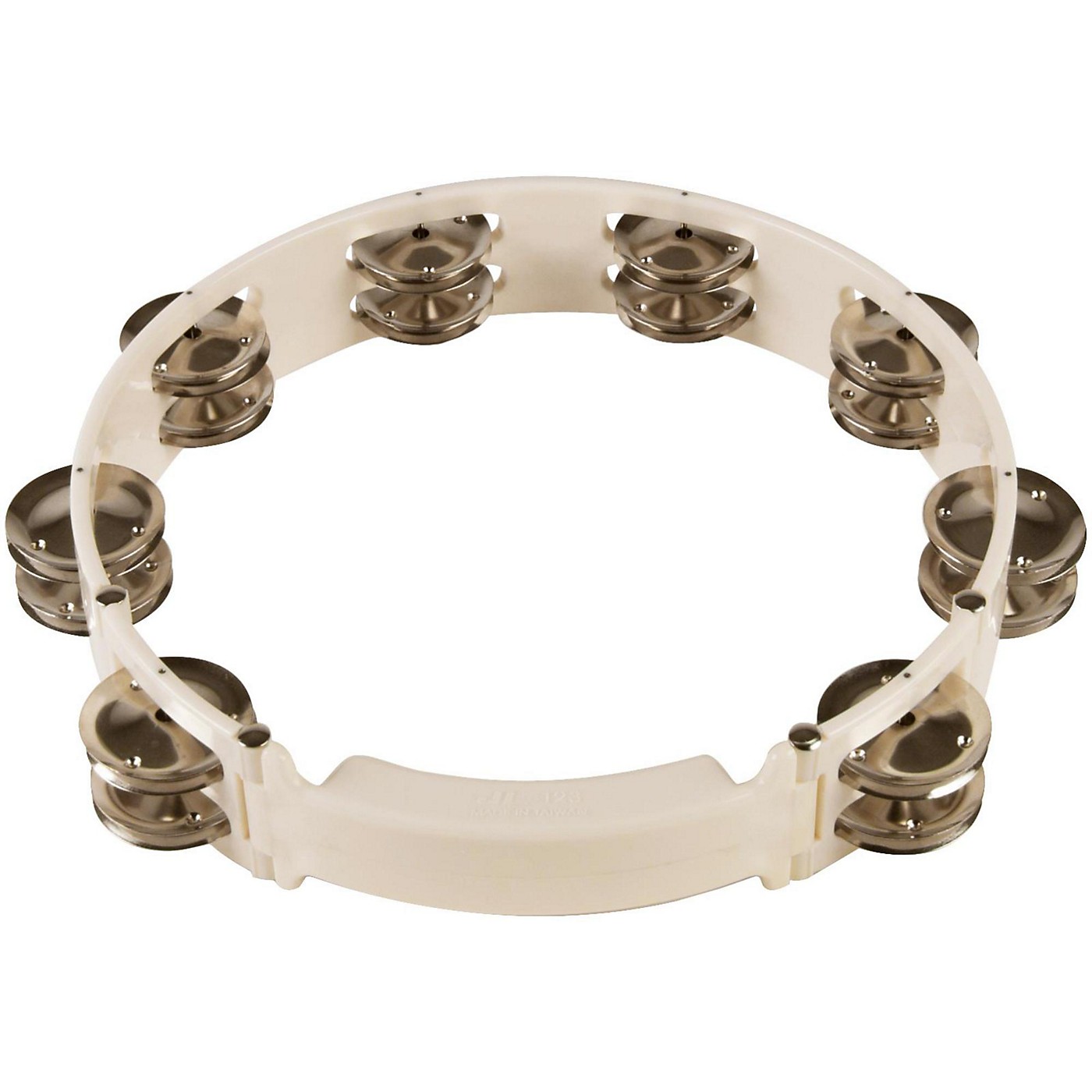 Sound Percussion Labs Baja Percussion Shape Shifter Tambourine With Double-Row Steel Jingles thumbnail