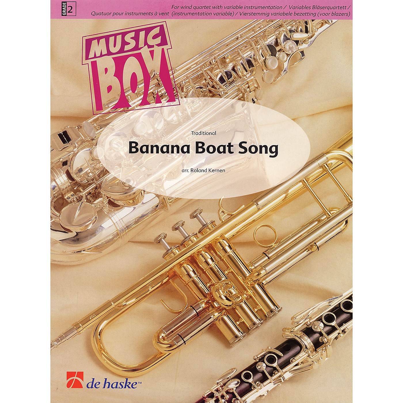 De Haske Music Banana Boat Song (Music Box Variable Wind Quartet plus