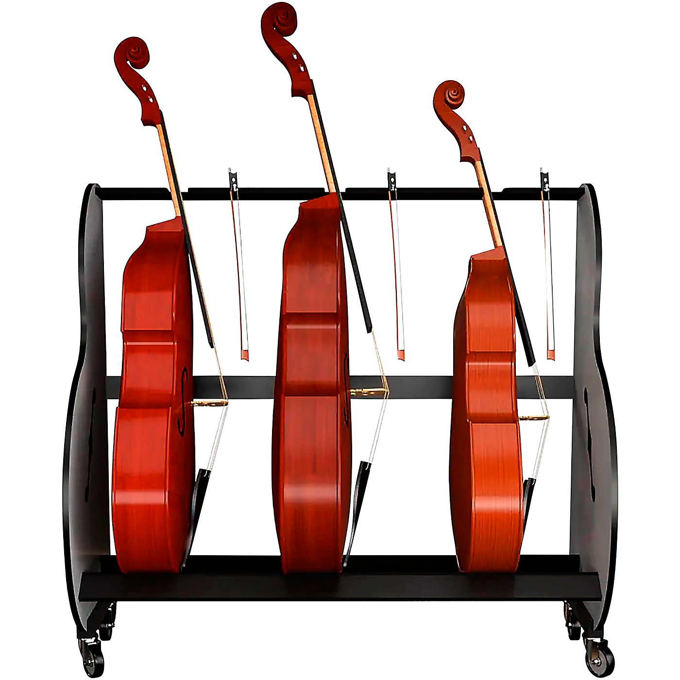 A&S Crafted Products Band Room Double Bass Rack thumbnail
