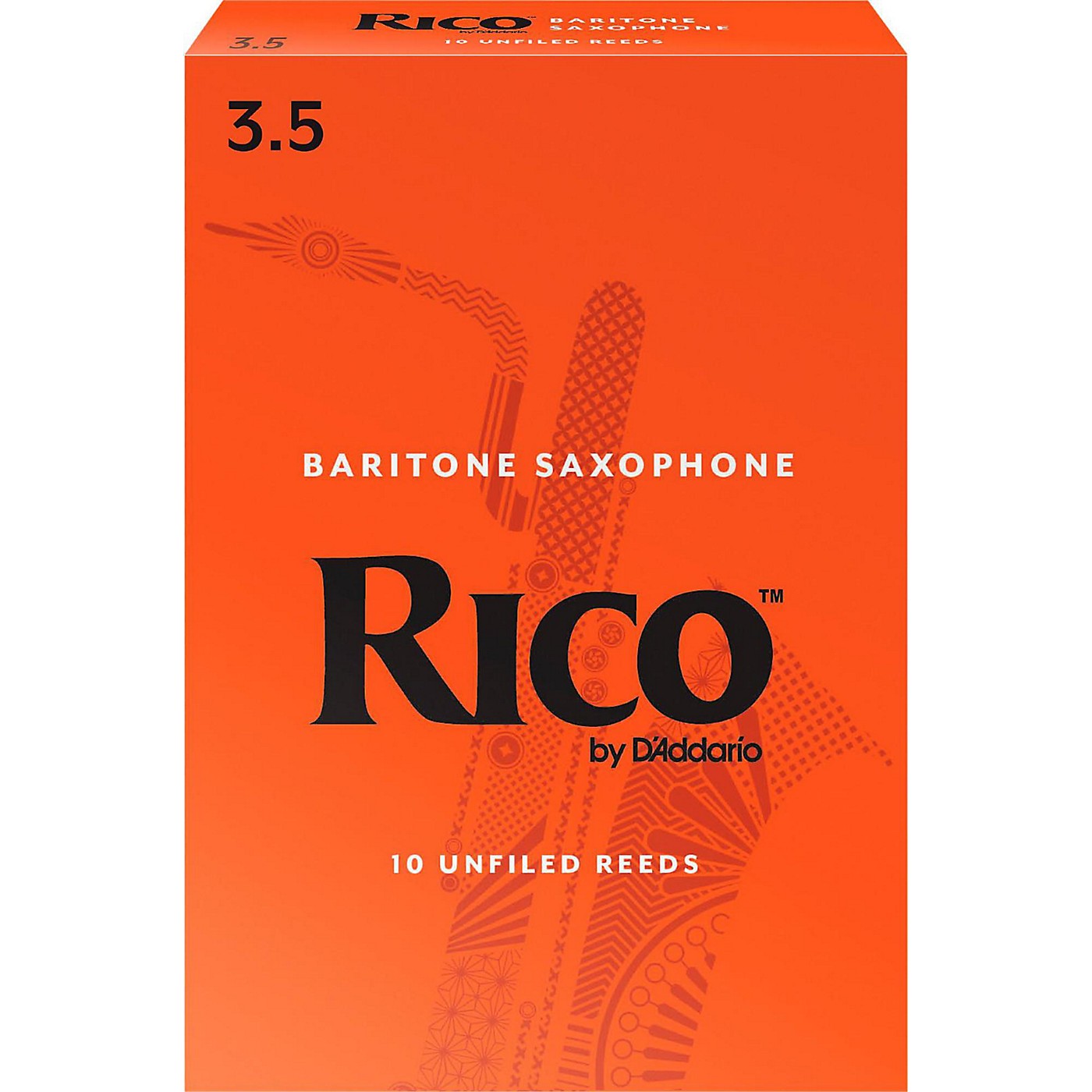 Rico Baritone Saxophone Reeds, Box of 10 thumbnail