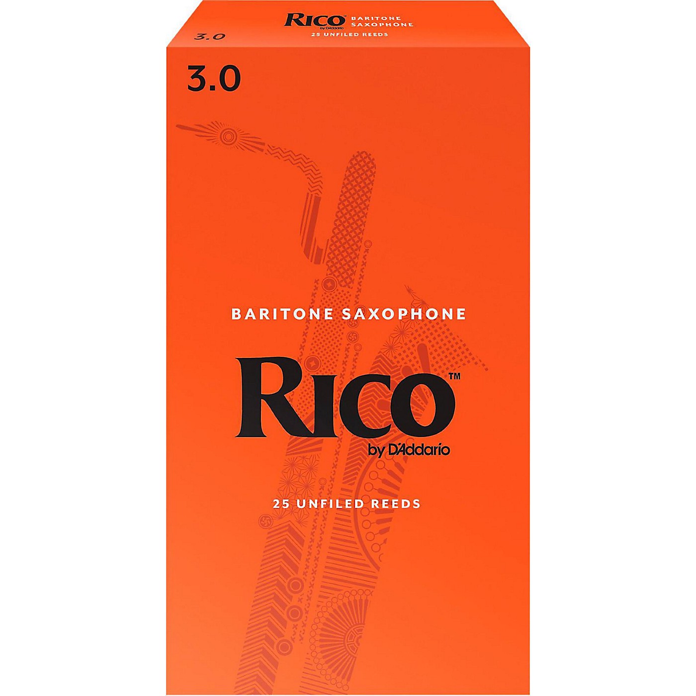 Rico Baritone Saxophone Reeds, Box of 25 thumbnail