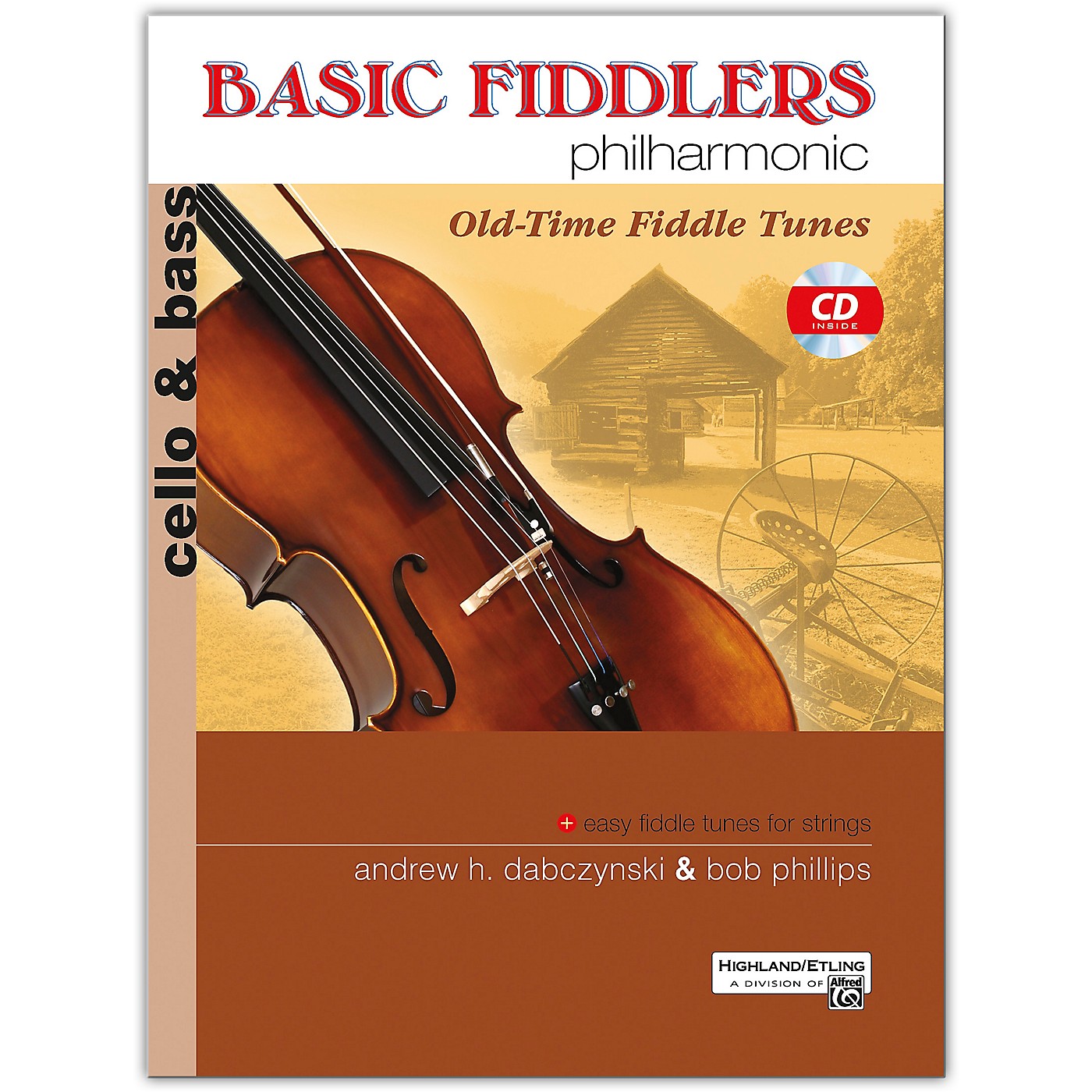 Alfred Basic Fiddlers Philharmonic: Old Time Fiddle Tunes Cello and Bass thumbnail