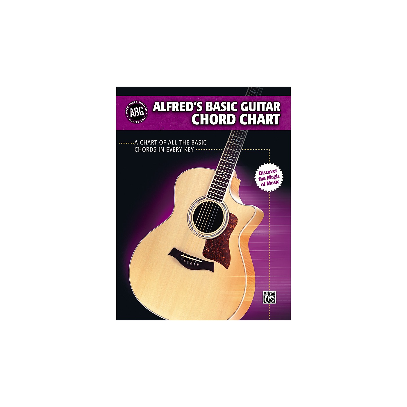 Alfred Basic Guitar Chord Chart thumbnail
