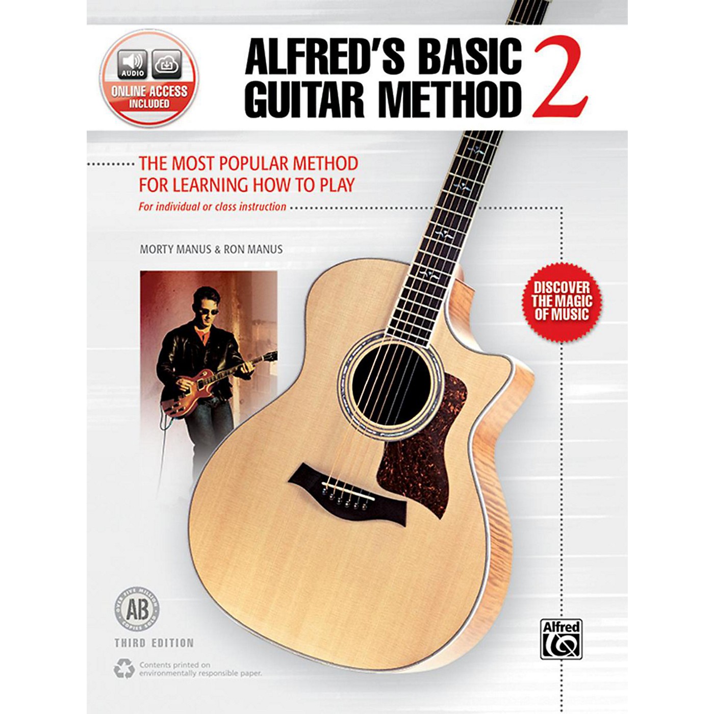 Alfred Basic Guitar Method 2 3rd Edition Book & Online Audio thumbnail