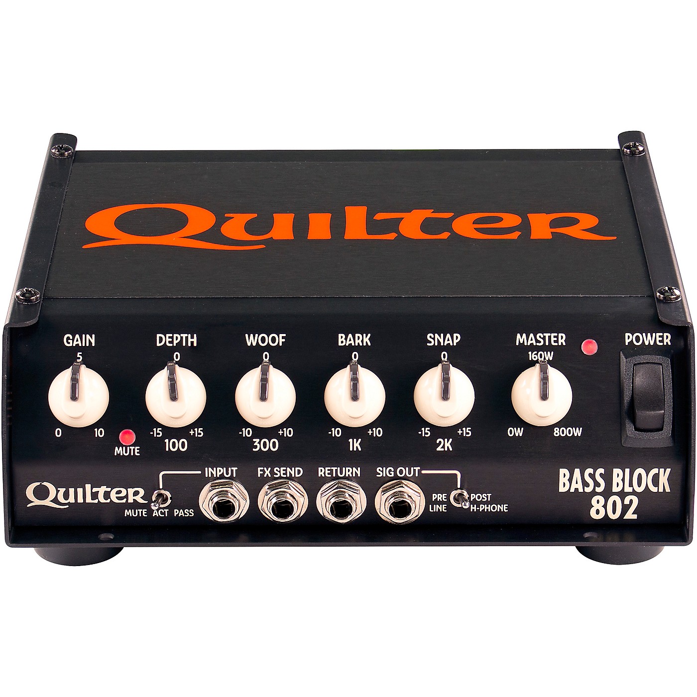 Quilter Labs Bass Block 802 800W Bass Amp Head thumbnail