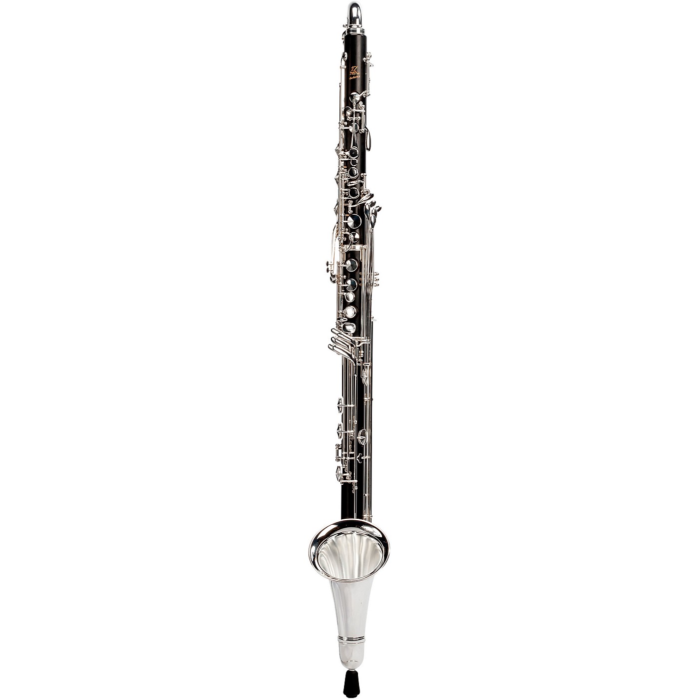 RZ Clarinets Bass Clarinet Silver Keys Adjustable Thumb Rest - Woodwind ...