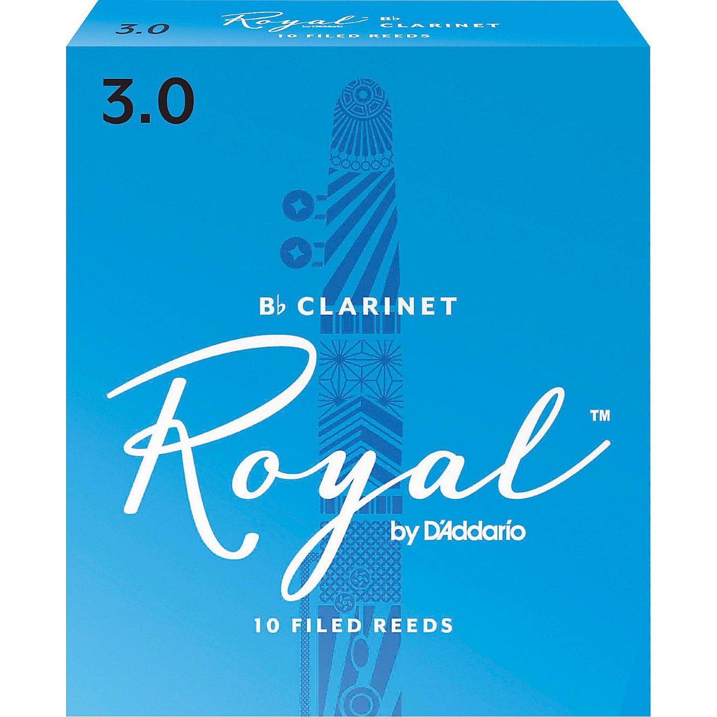 Rico Royal Bb Clarinet Reeds, Box of 10 thumbnail