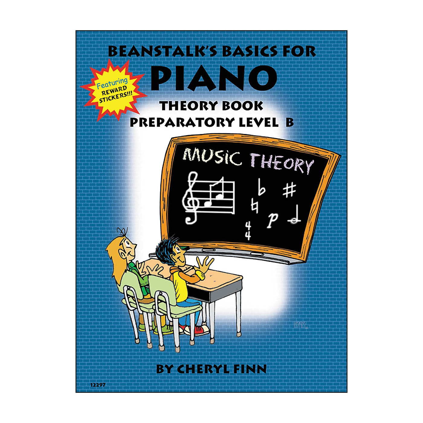 Willis Music Beanstalk's Basics for Piano Theory Book Preparatory Level B by Cheryl Finn thumbnail
