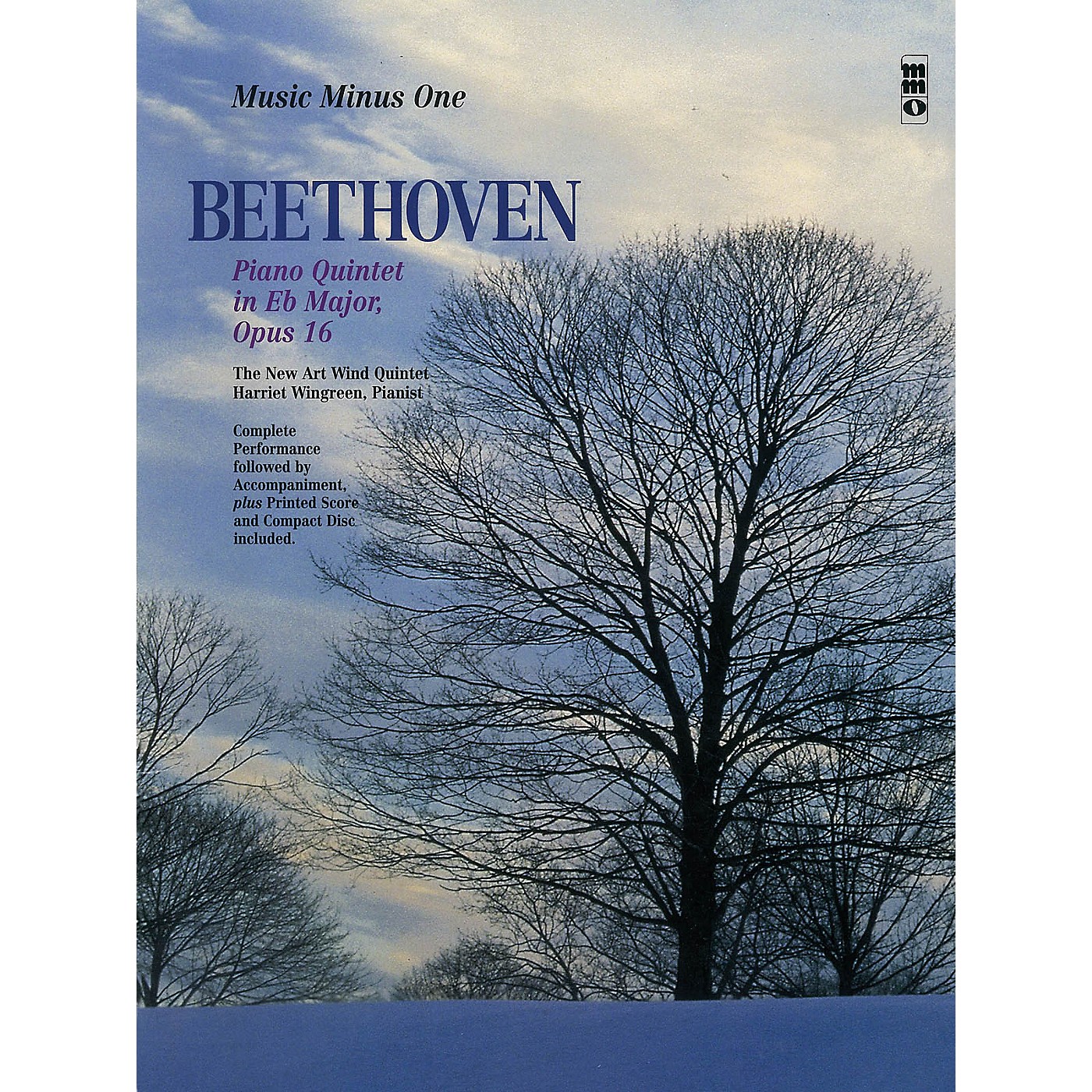 Music Minus One Beethoven -  Piano Quintet in E-flat Major, Op. 16 Music Minus BK/CD by Ludwig van Beethoven thumbnail
