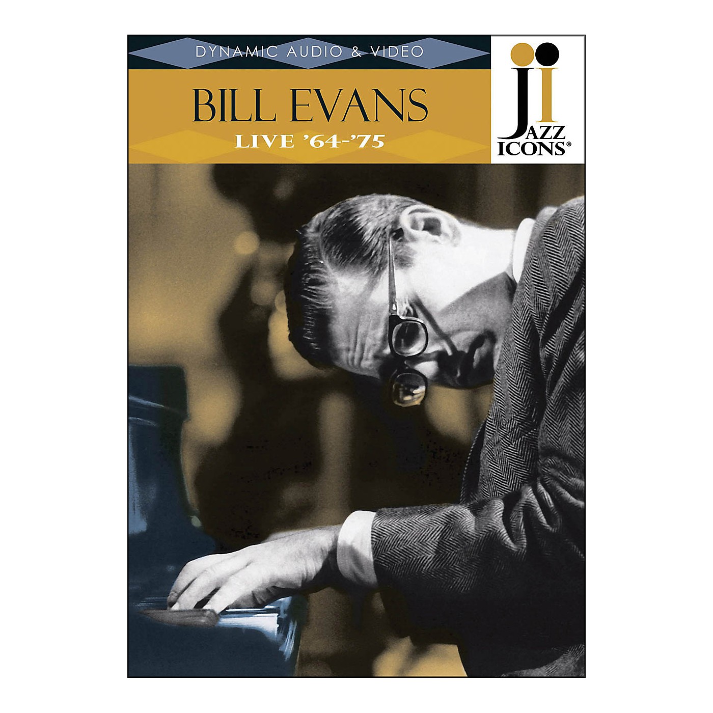 Hal Leonard Bill Evans Live In '64 & '75 Jazz Icons DVD thumbnail