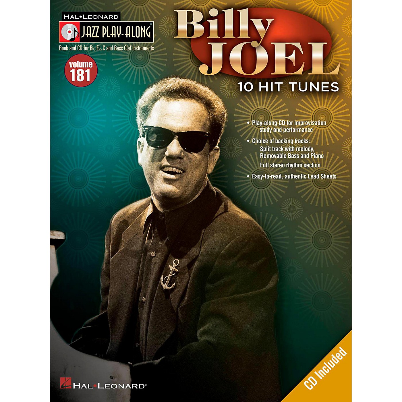 Hal Leonard Billy Joel - Jazz Play-Along Volume 181 (Book/CD) thumbnail