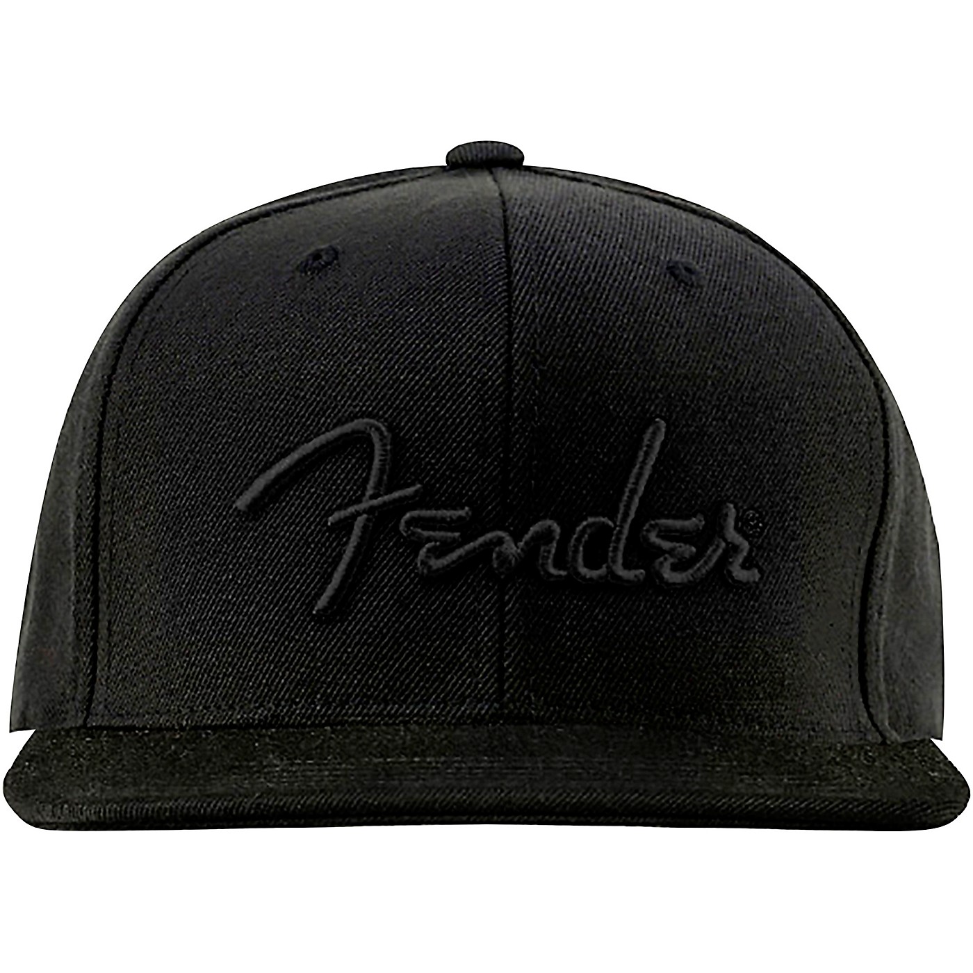Fender Black Flatbill Hat thumbnail