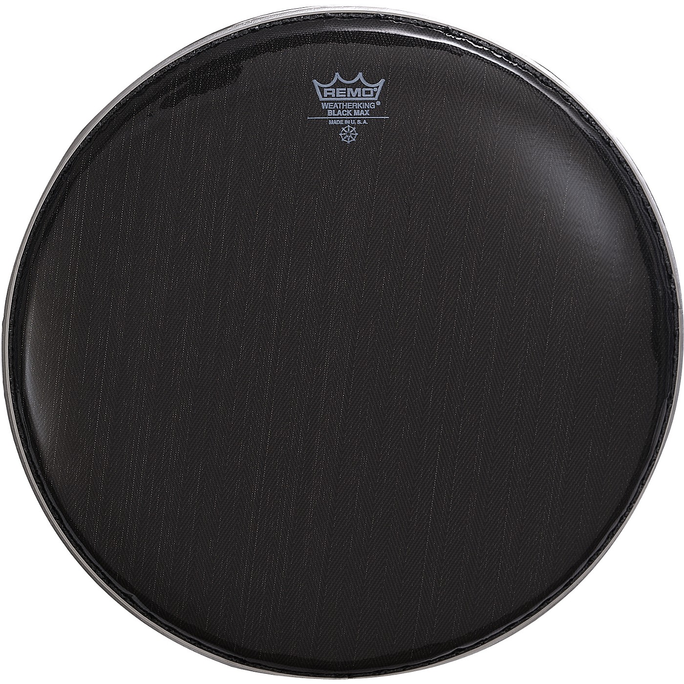 Remo Black Max Crimped Marching Snare Drum Head thumbnail