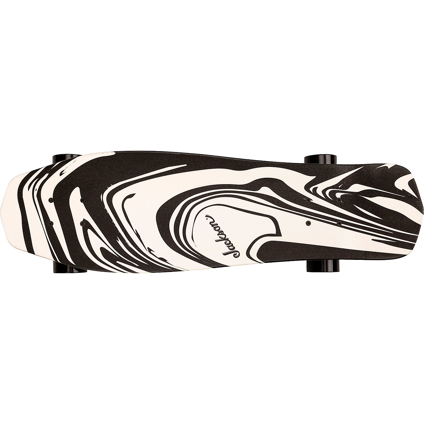 Jackson Black & White Swirl Skateboard thumbnail