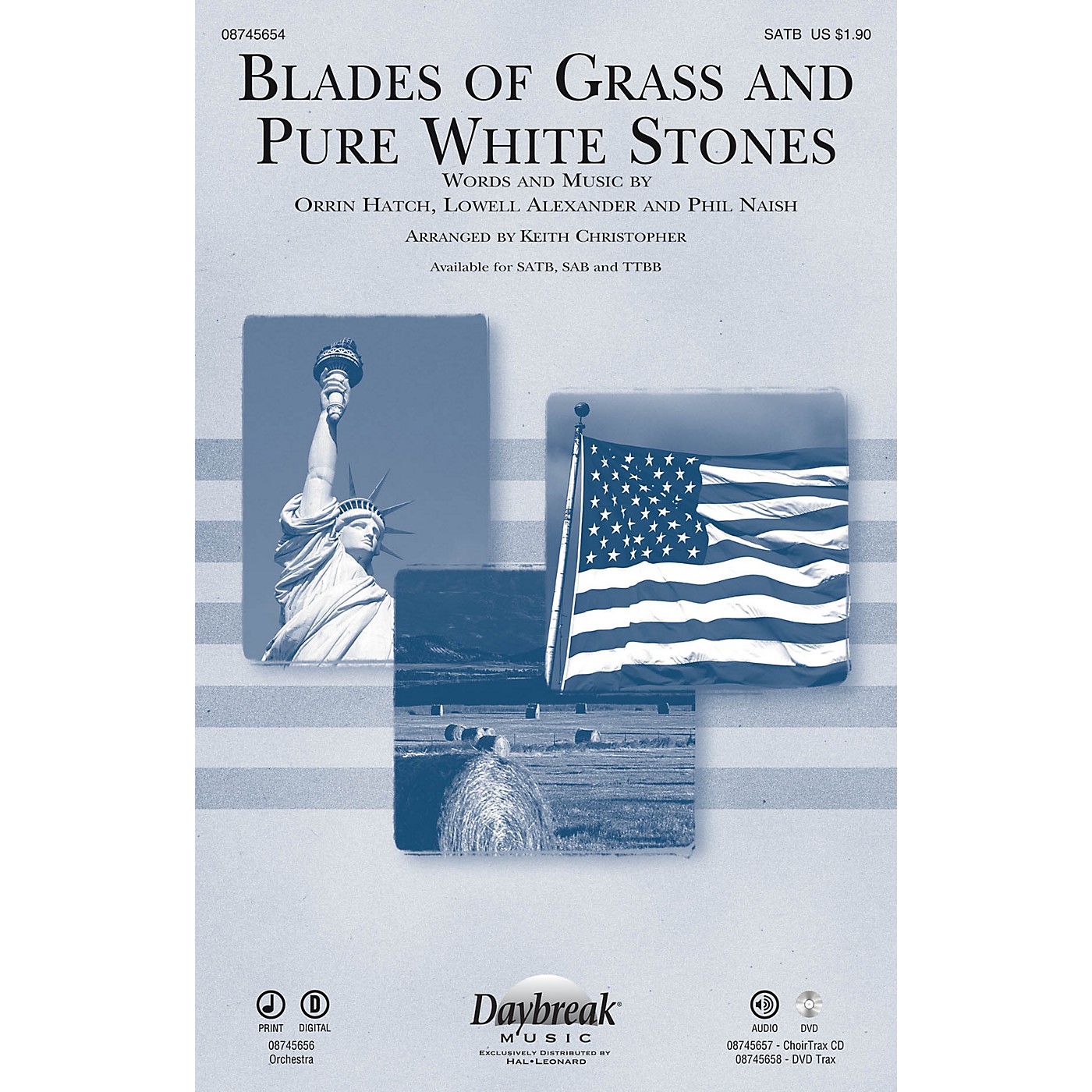 Daybreak Music Blades of Grass and Pure White Stones TTBB Arranged by Keith Christopher thumbnail